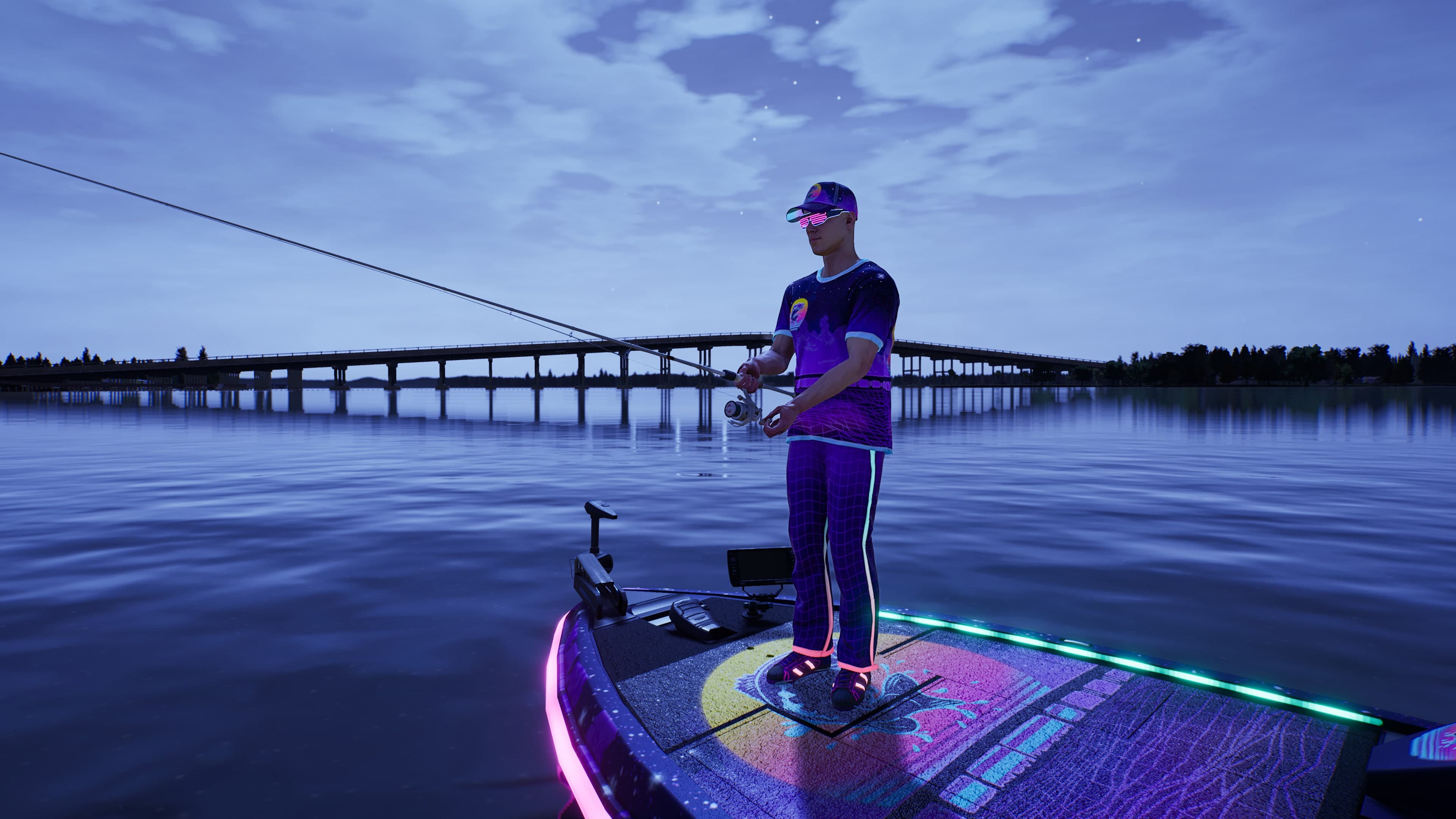 Bassmaster Fishing 2022: Synthwave Pack: скриншот 7