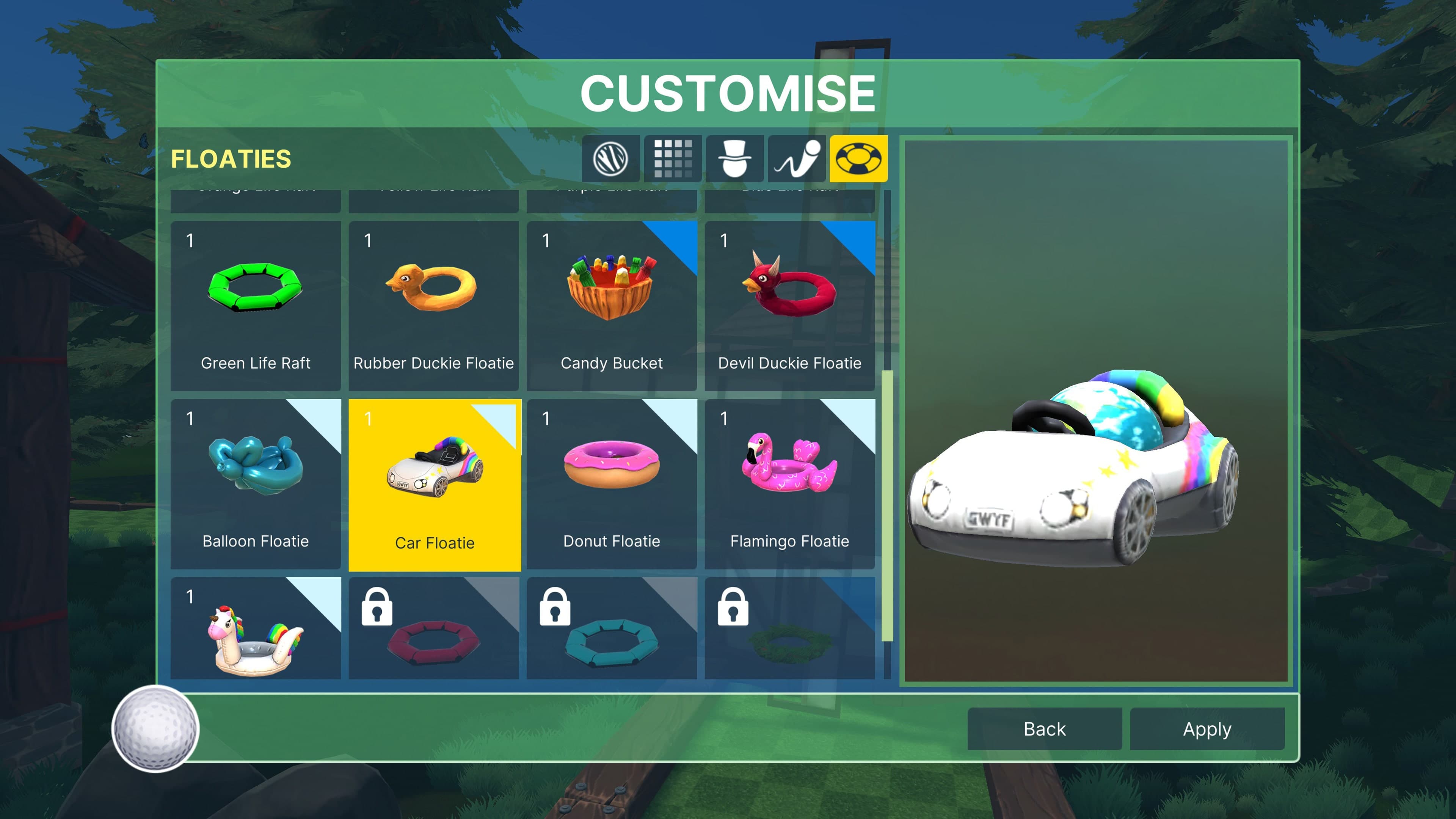 Golf With Your Friends - Racing Pack: скриншот 1