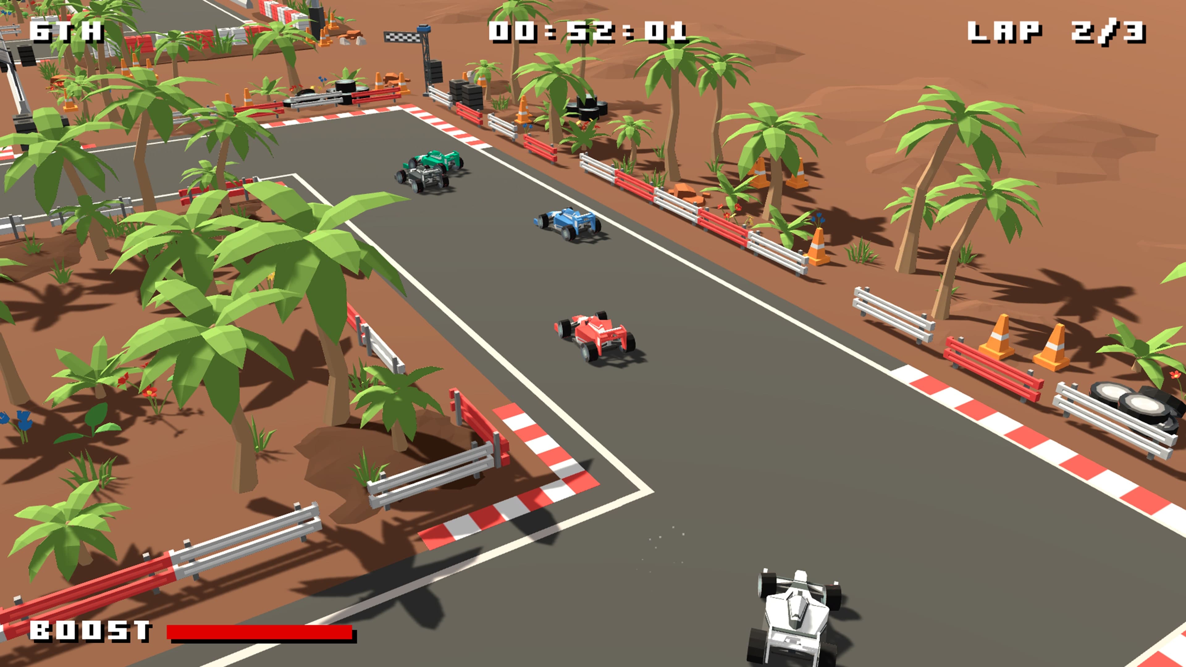 Formula Bit Racing DX: скриншот 1