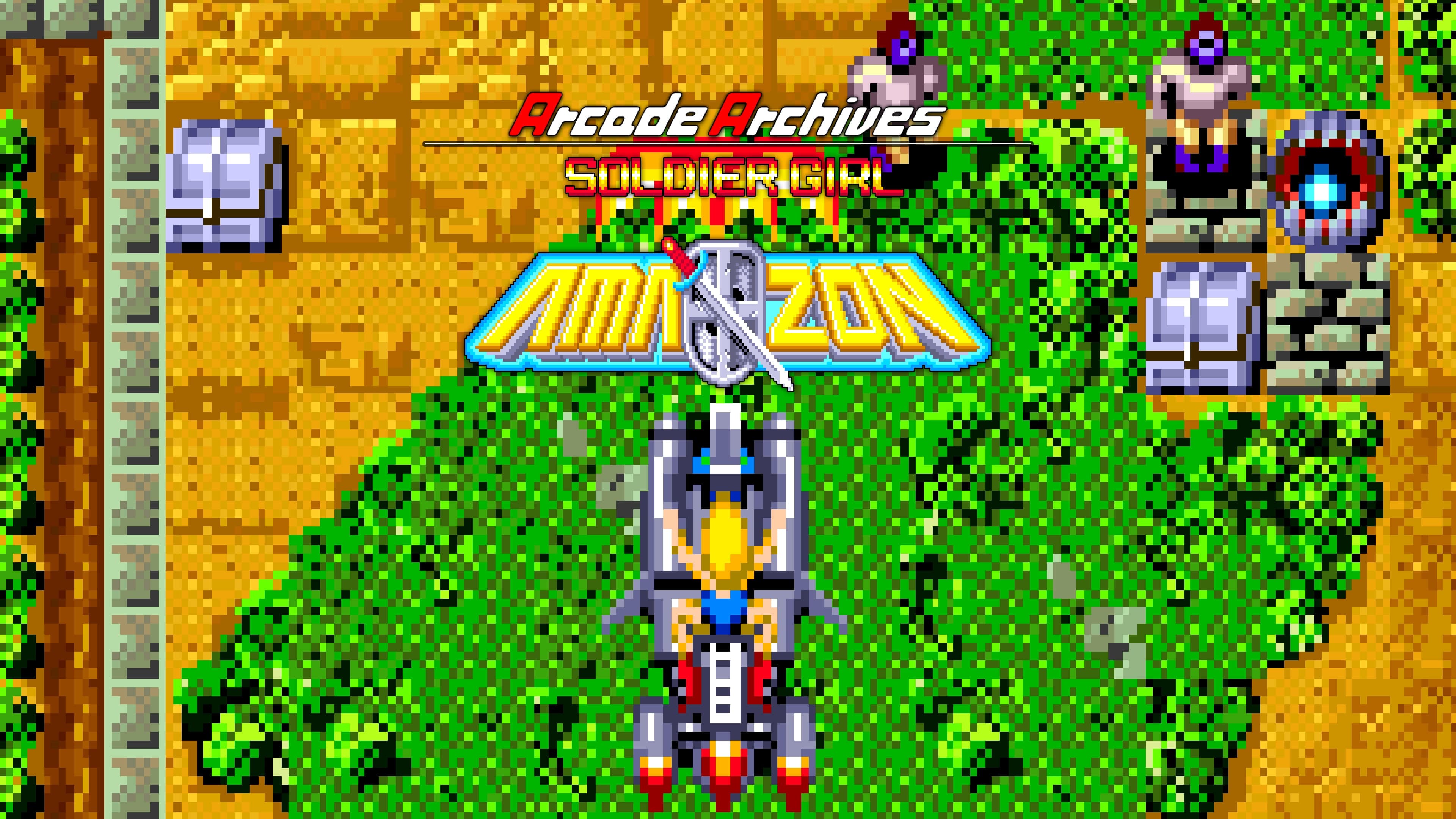 Arcade Archives Soldier Girl Amazon Standard