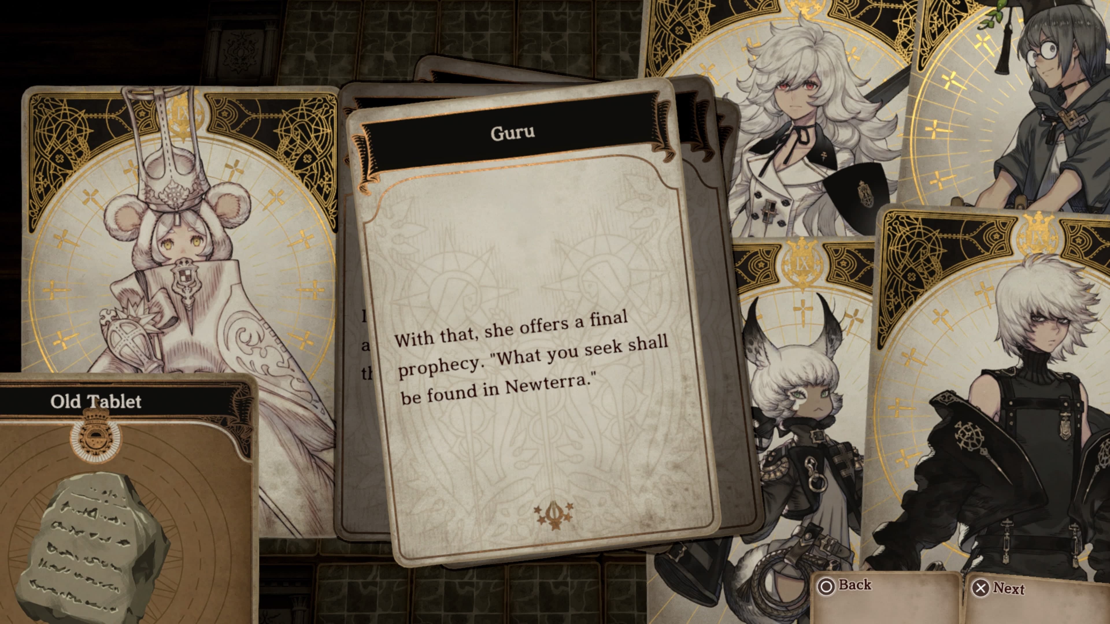 Voice of Cards: The Beasts of Burden Game: скриншот 2