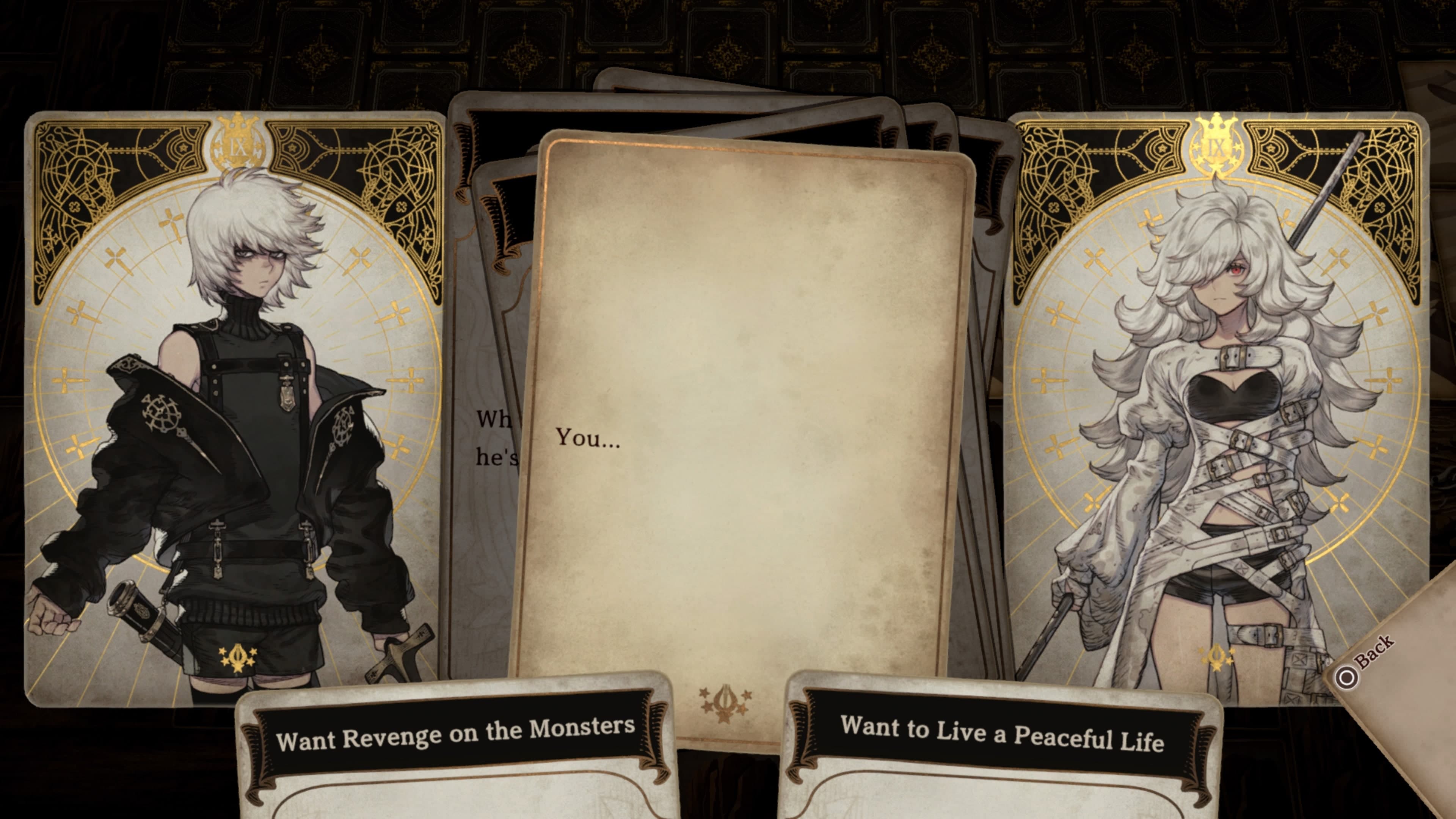 Voice of Cards: The Beasts of Burden Game: скриншот 1