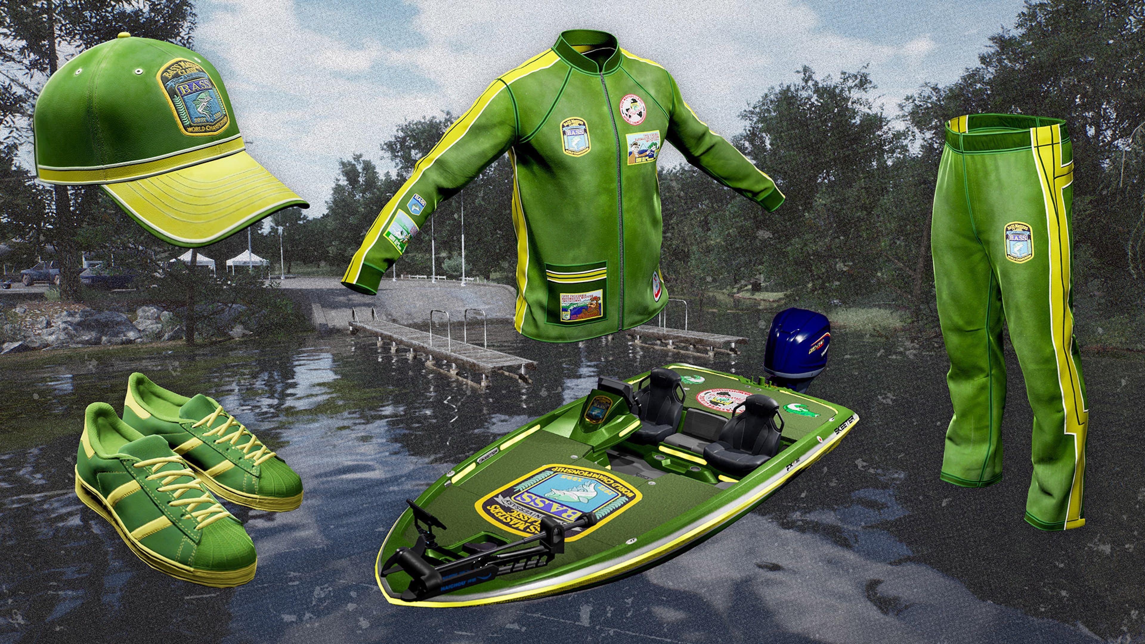 Bassmaster Fishing 2022: Retro Cosmetic Pack Season Pass: скриншот 7