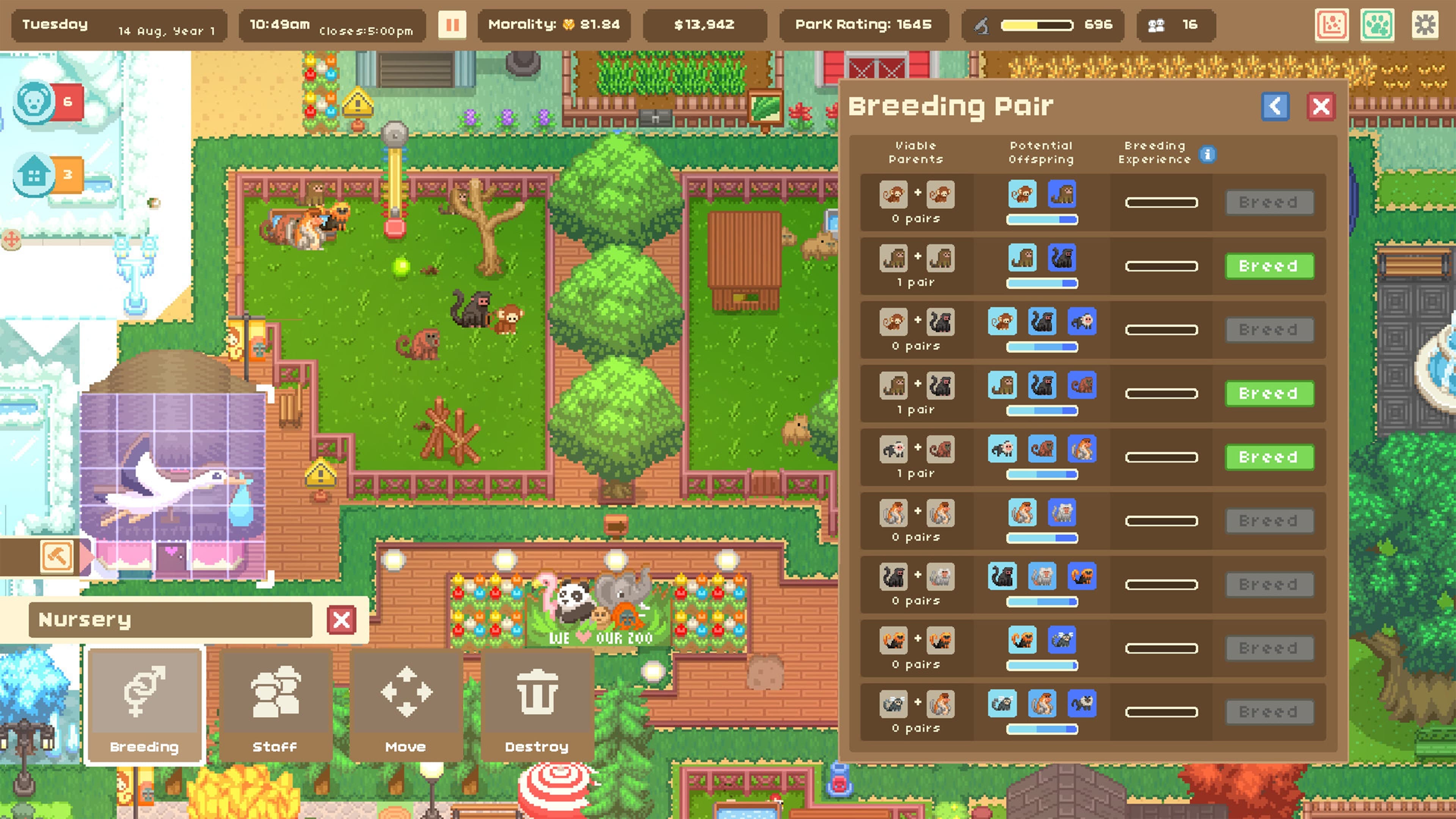 Let's Build a Zoo: скриншот 8