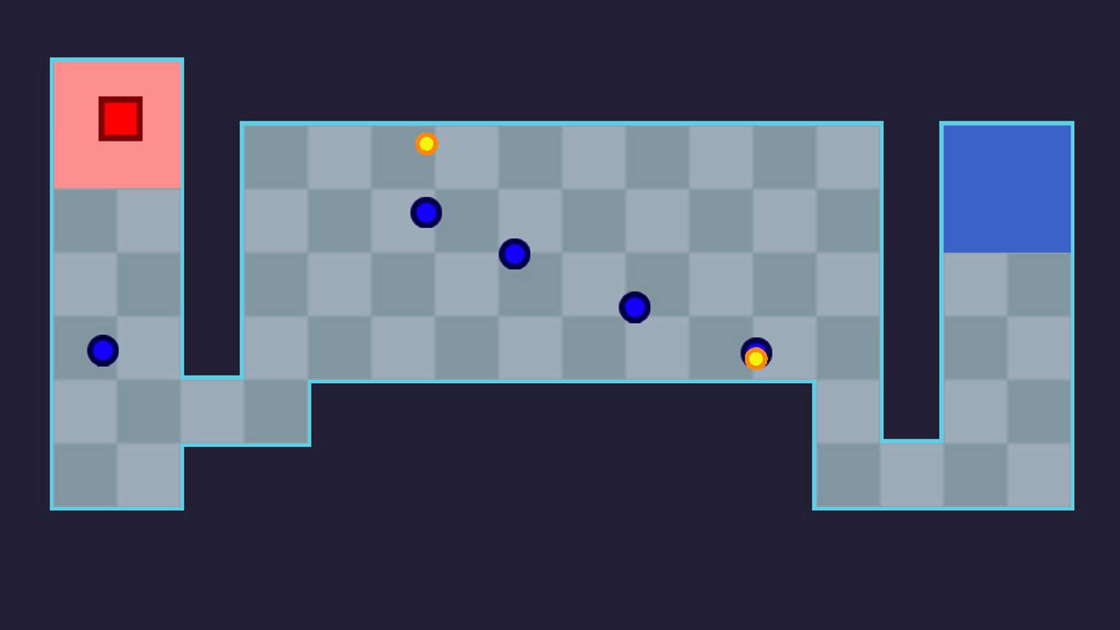 Red Square Escape Full Game: скриншот 1