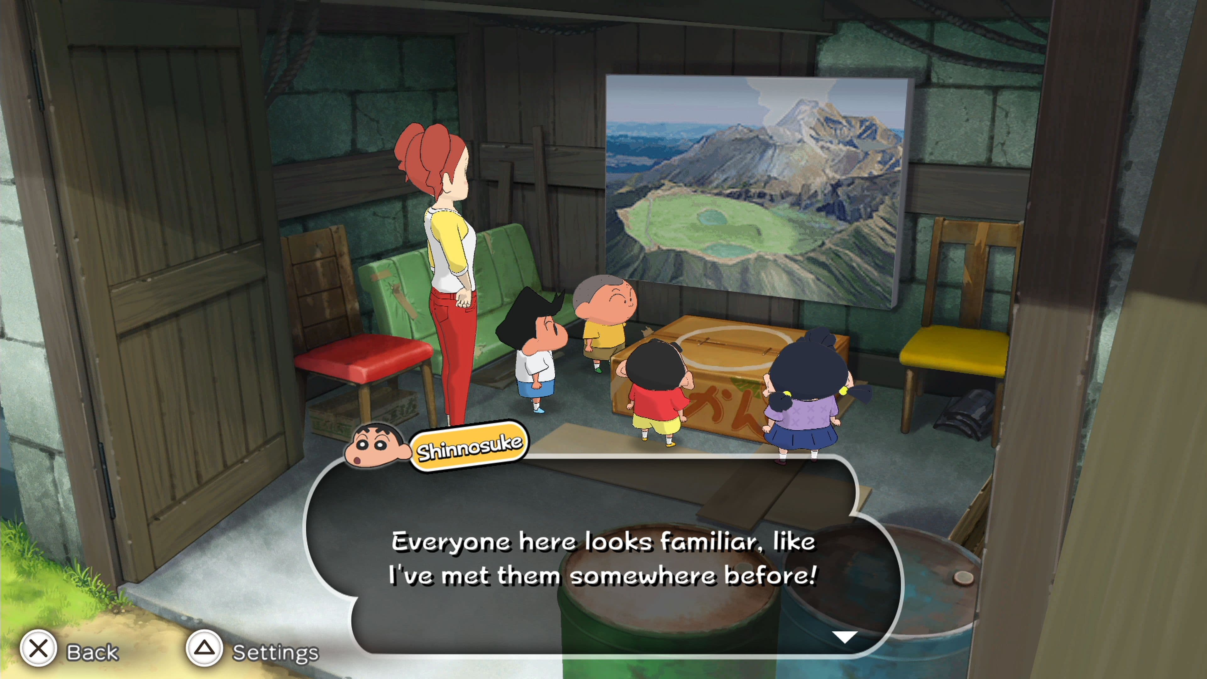 Shin chan: Me and the Professor on Summer Vacation - The Endless Seven - Day Journey: скриншот 2