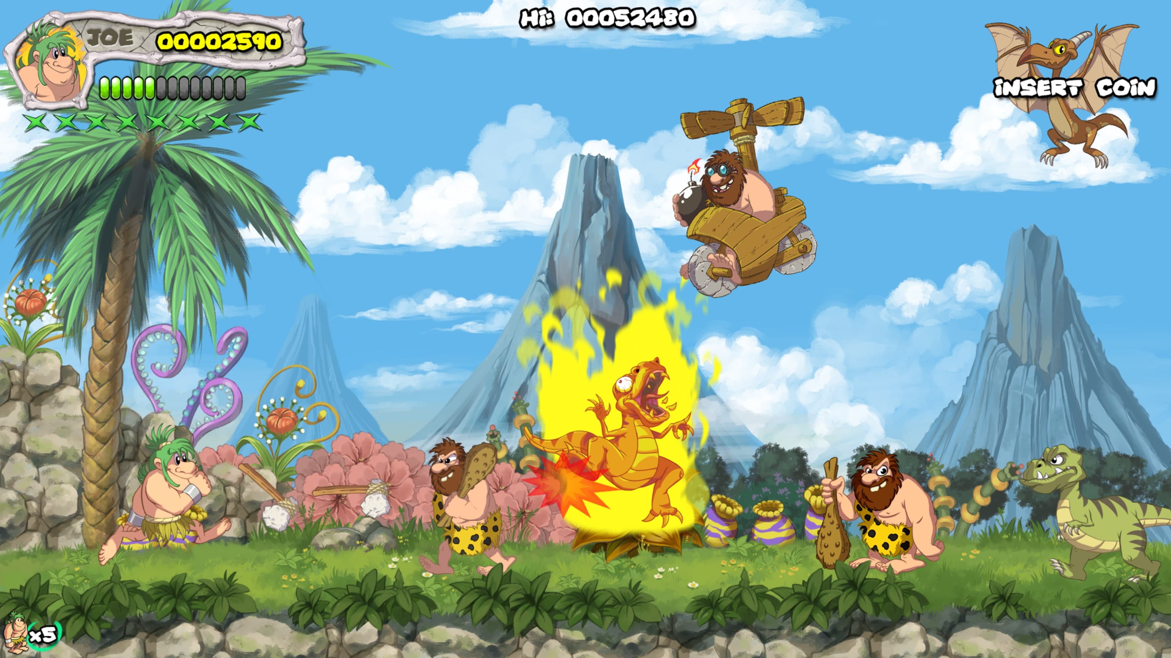 NEW Joe Mac - Caveman Ninja: скриншот 5