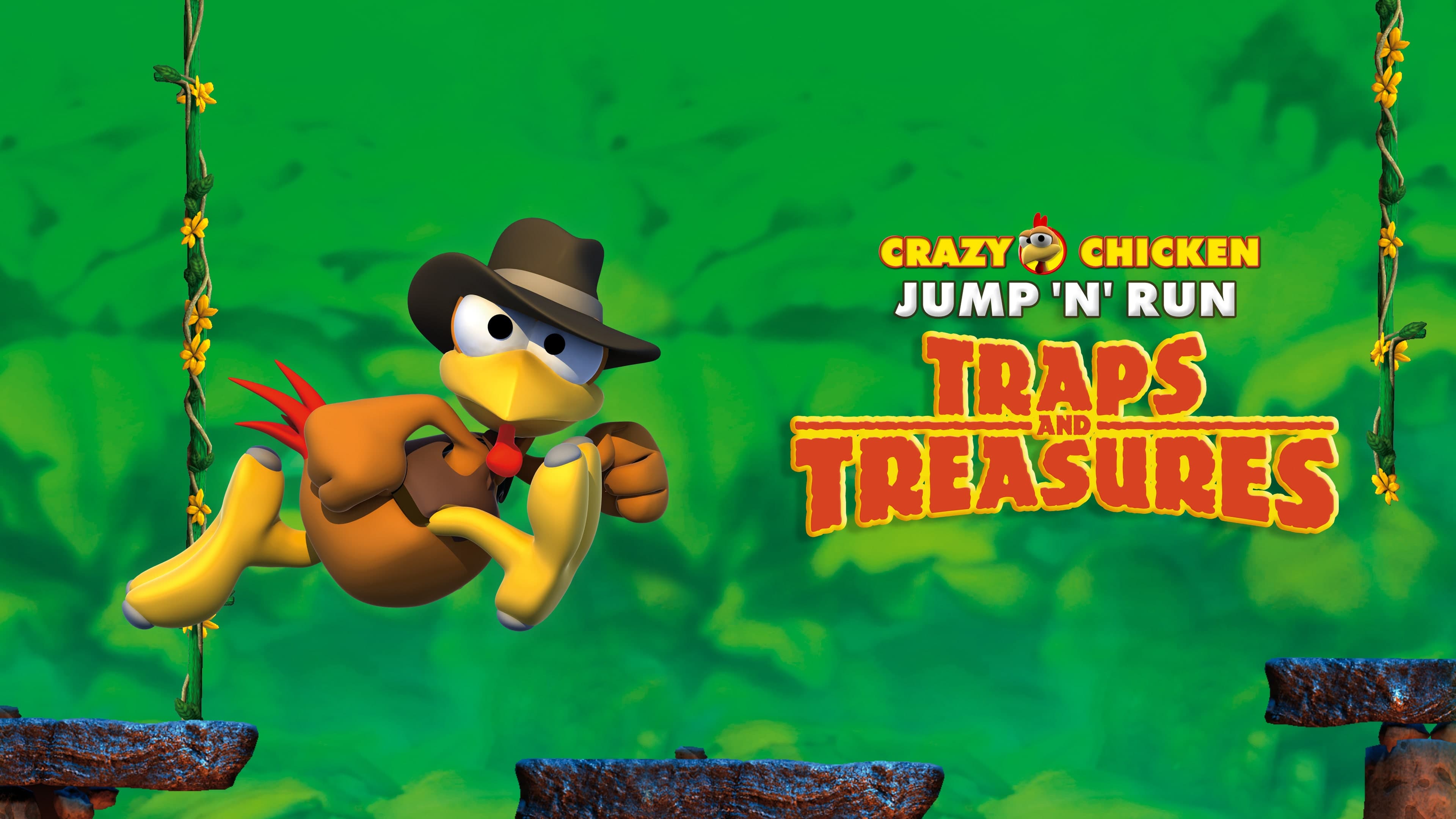 Crazy Chicken Jump 'n' Run Traps and Treasures Standard
