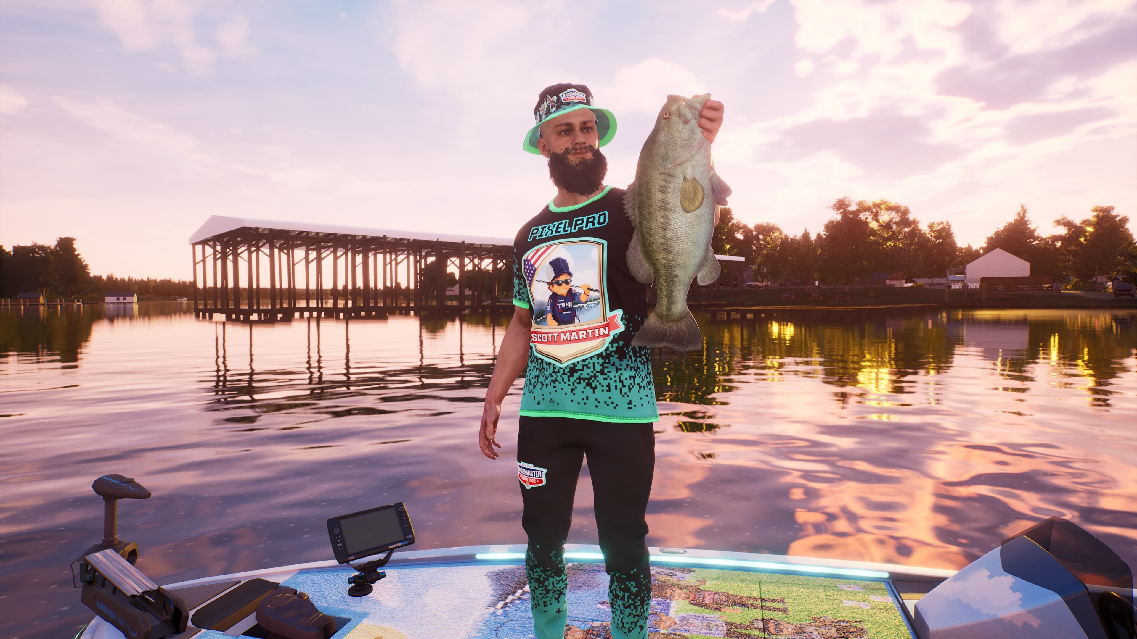 Bassmaster Fishing 2022: Pixel Pro Pack: скриншот 1