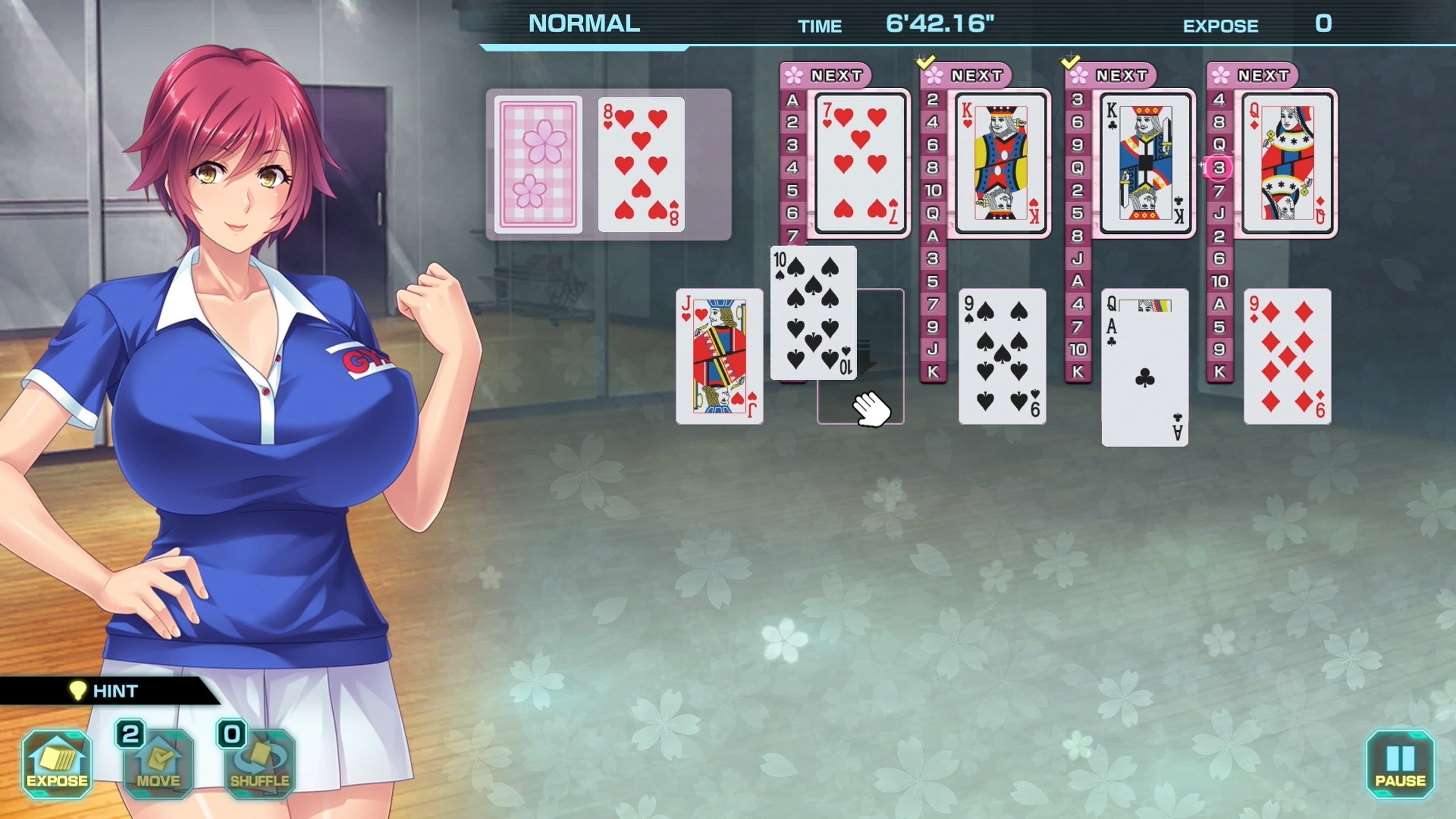Pretty Girls Four Kings Solitaire: скриншот 8