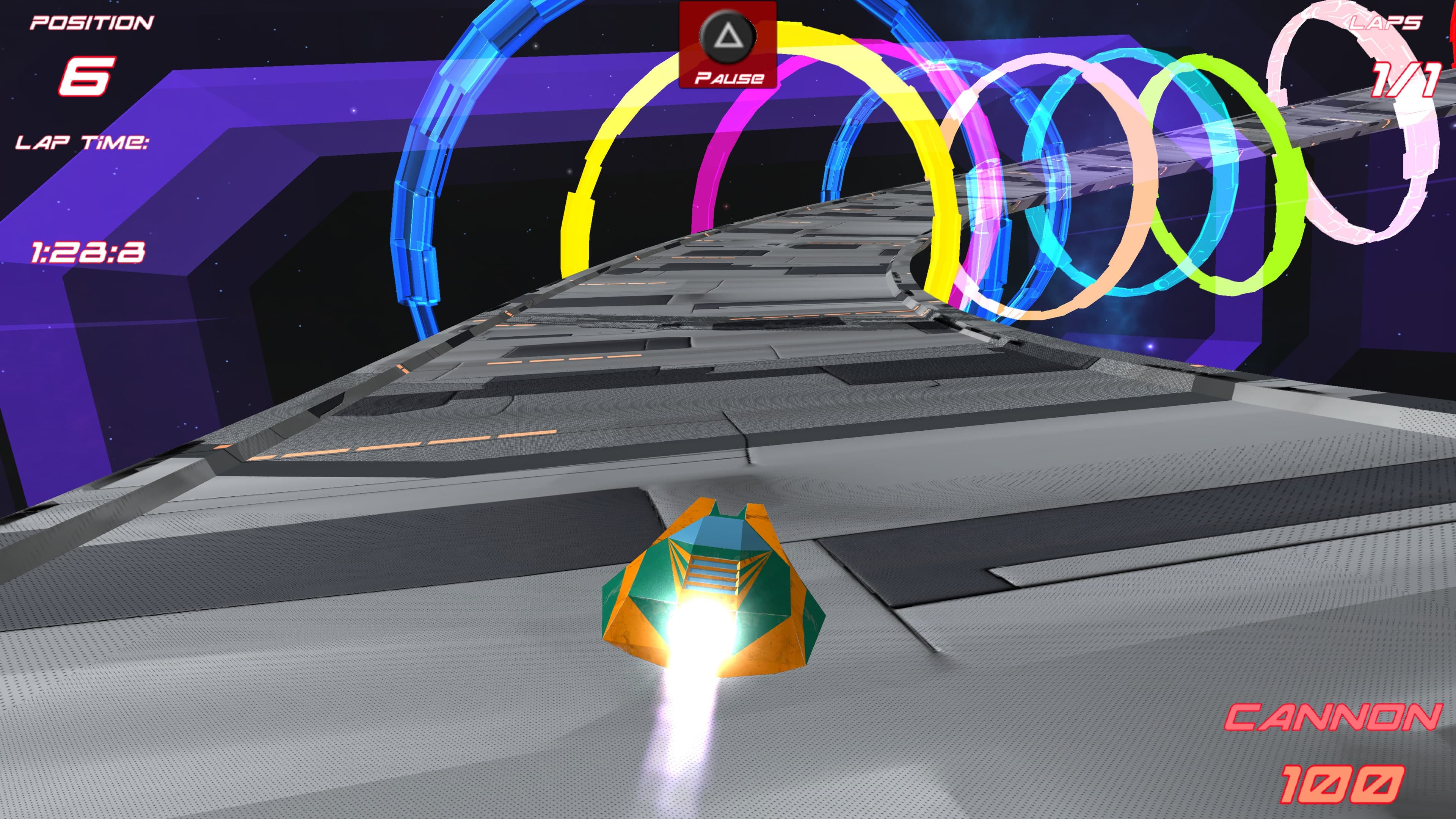 Hover Racer: скриншот 1