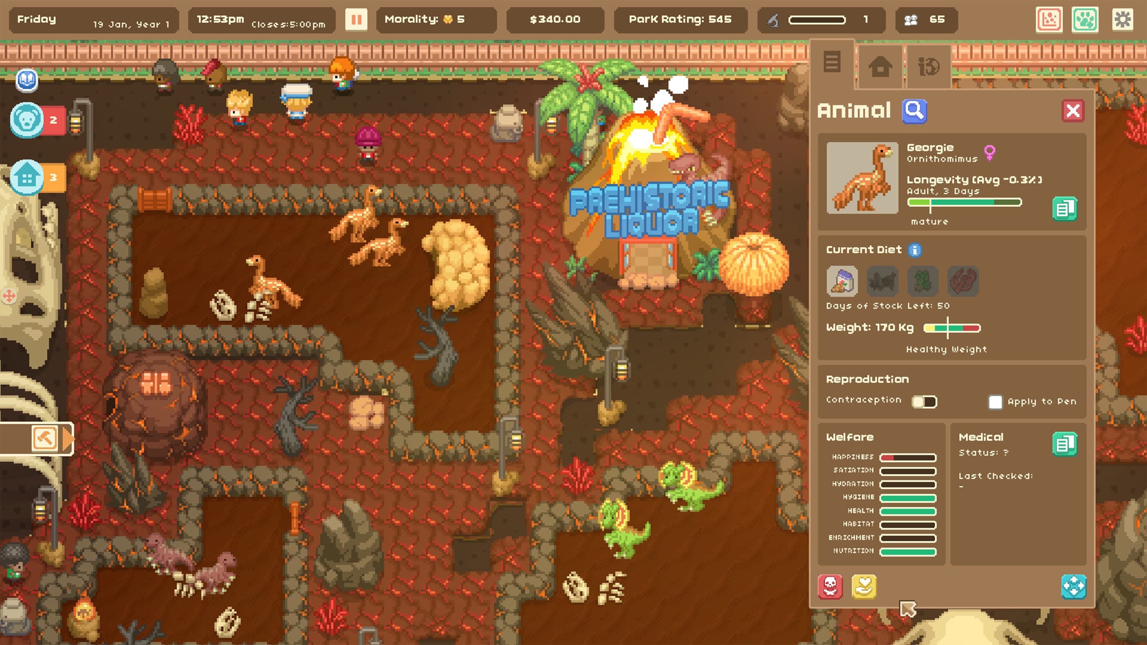 Let's Build a Zoo - Dinosaur Island: скриншот 3