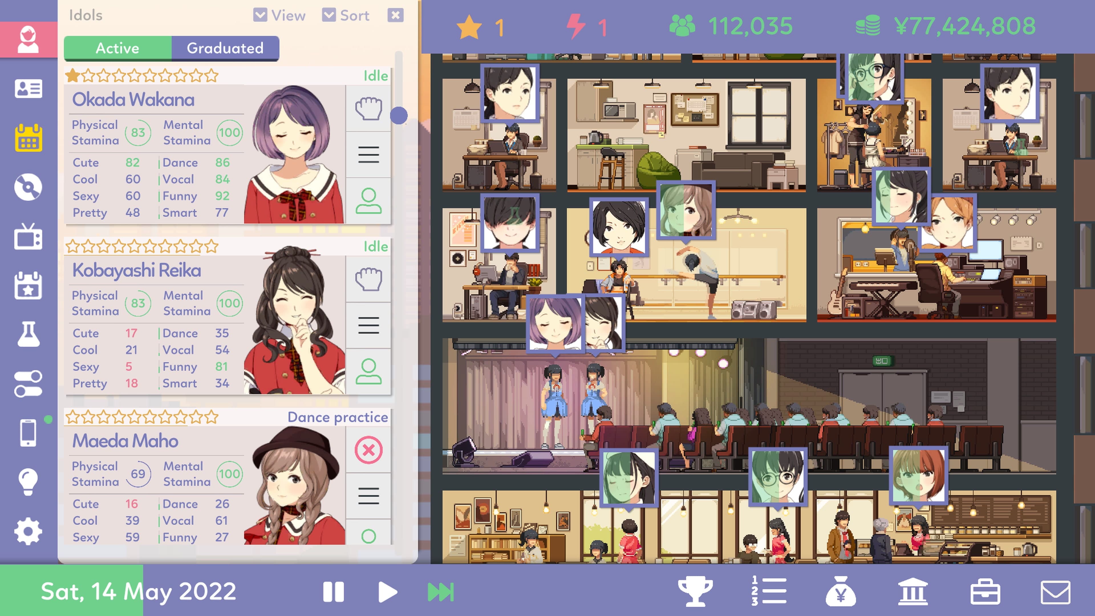 Idol Manager: скриншот 1