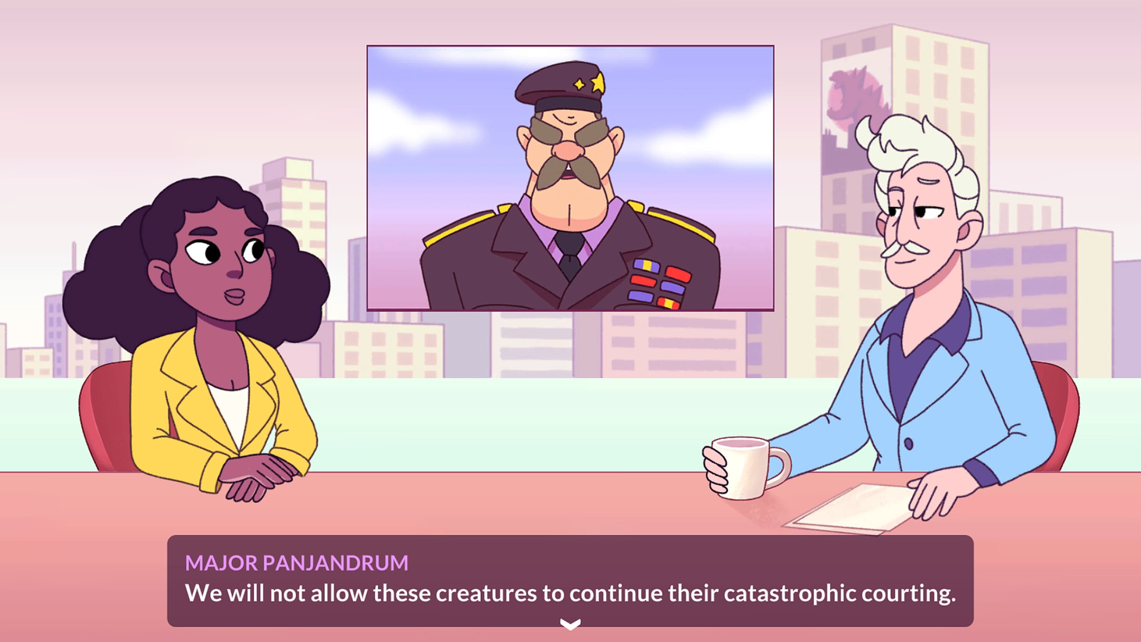 Kaichu: The Kaiju Dating Sim: скриншот 8