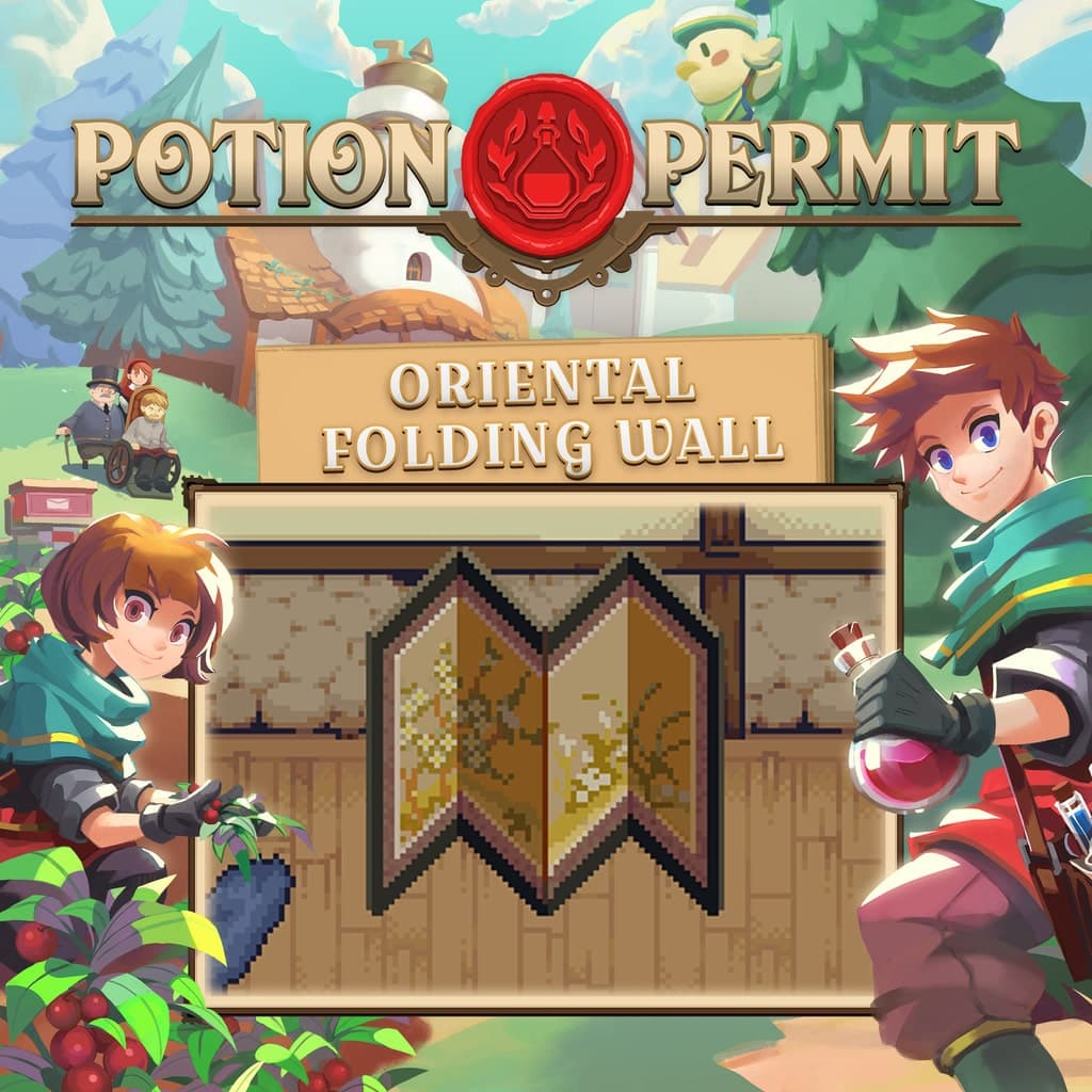Potion Permit - Oriental Folding Wall