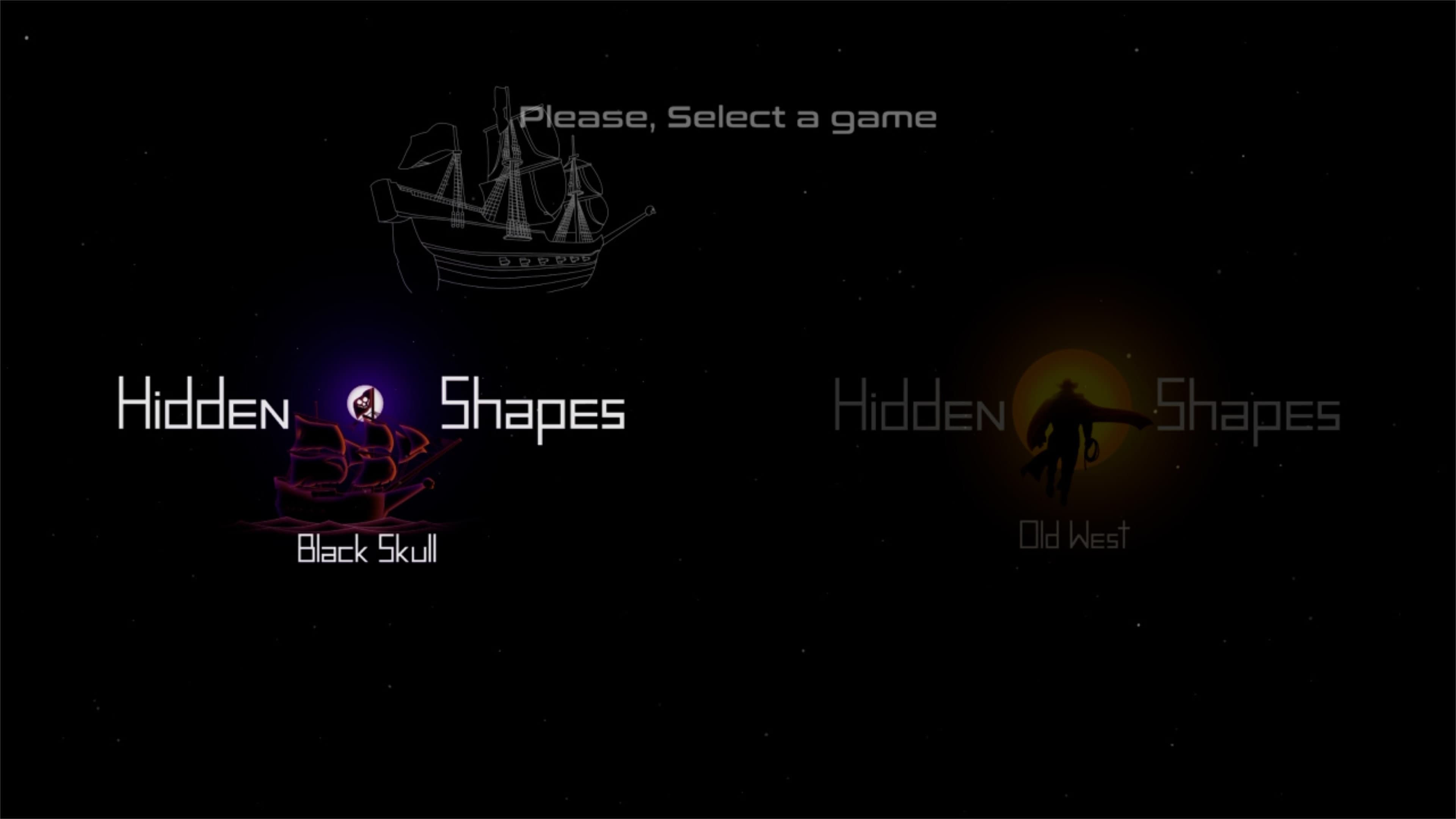 Hidden Shapes: Black Skull + Old West: скриншот 1