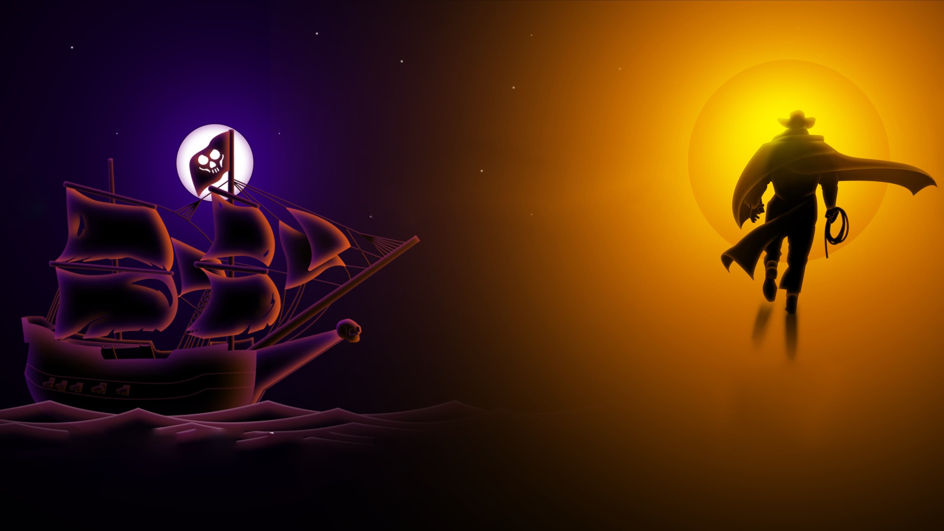 Hidden Shapes: Black Skull + Old West Standard