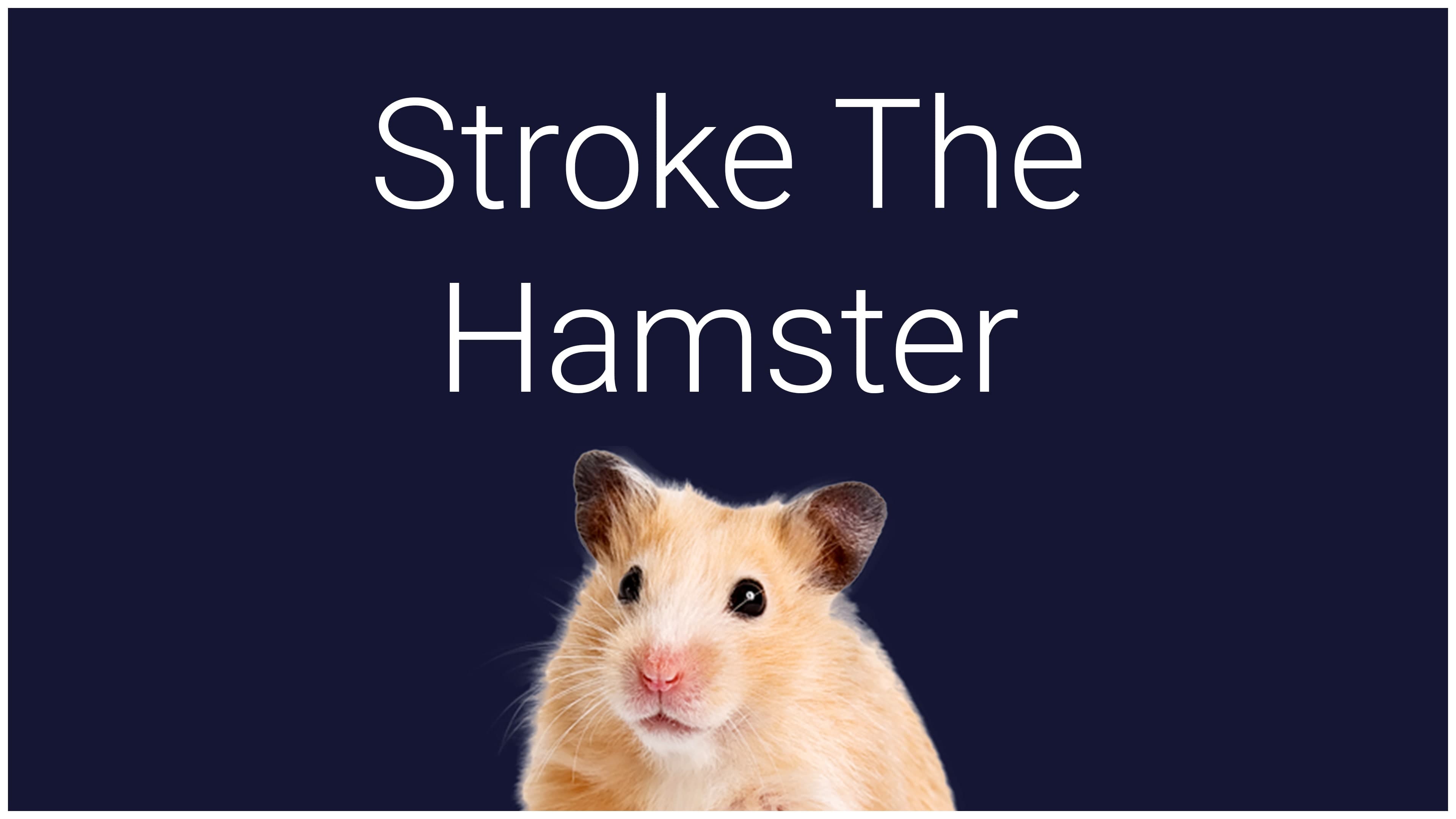 Stroke The Hamster Standard