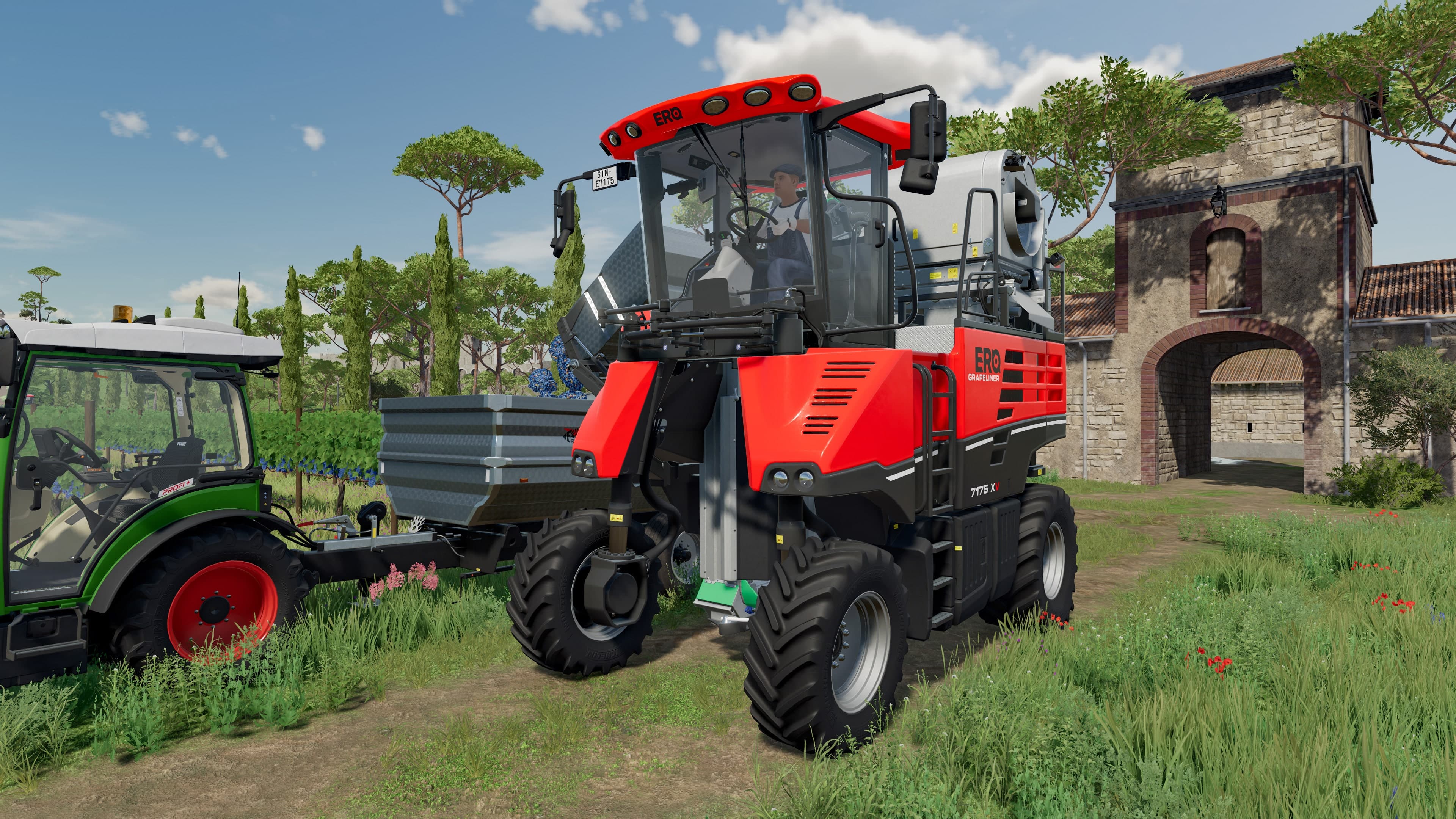 FS22: ERO Grapeliner Series 7000 Addon