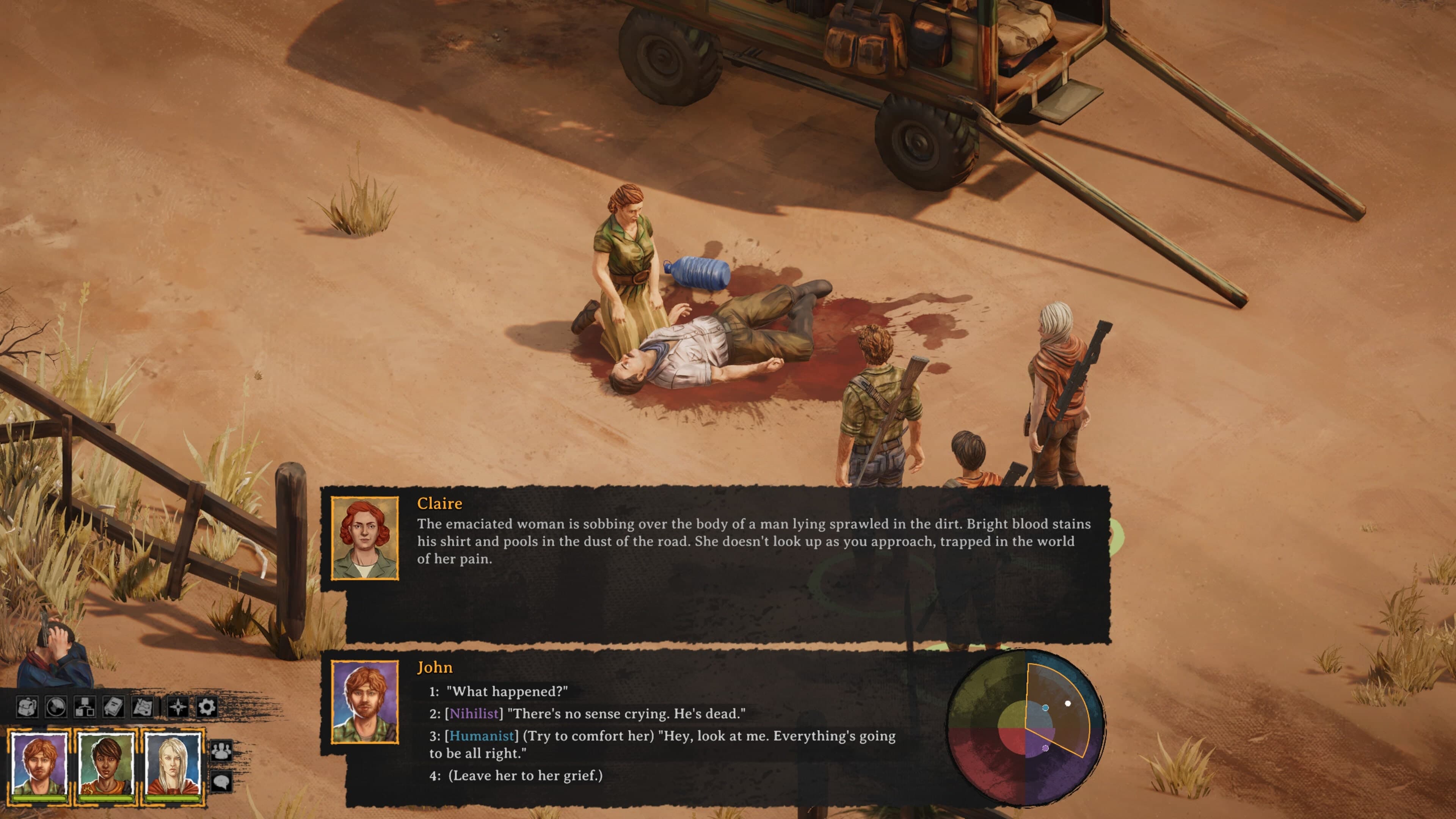 Broken Roads: скриншот 1