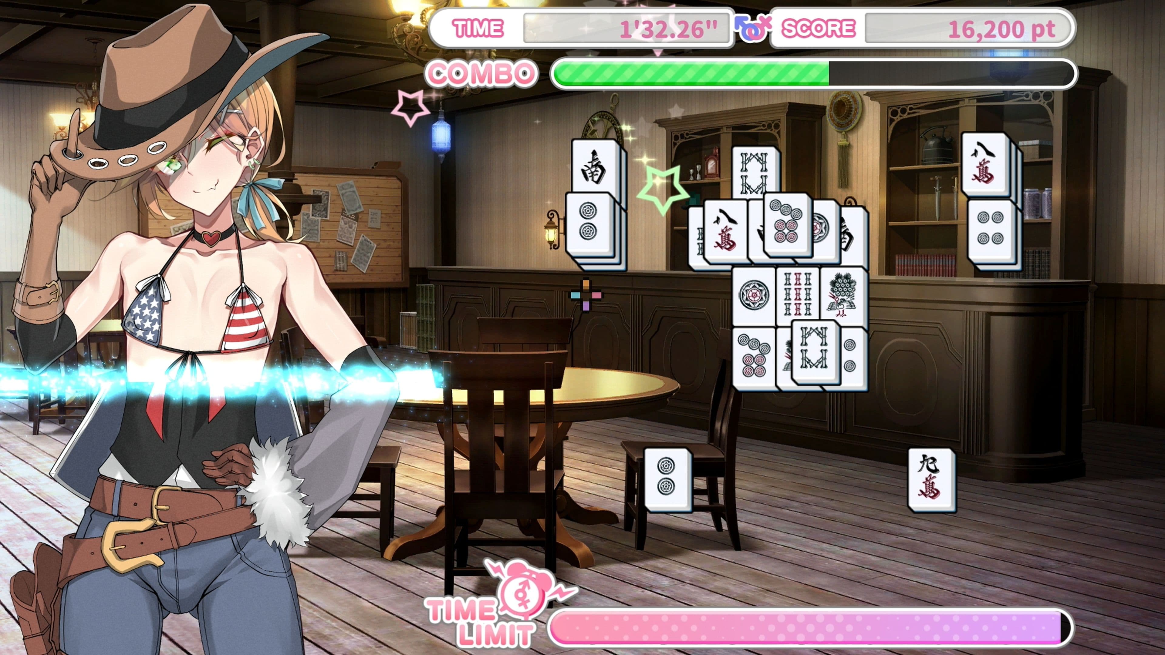 Otoko Cross: Pretty Boys Mahjong Solitaire: скриншот 9