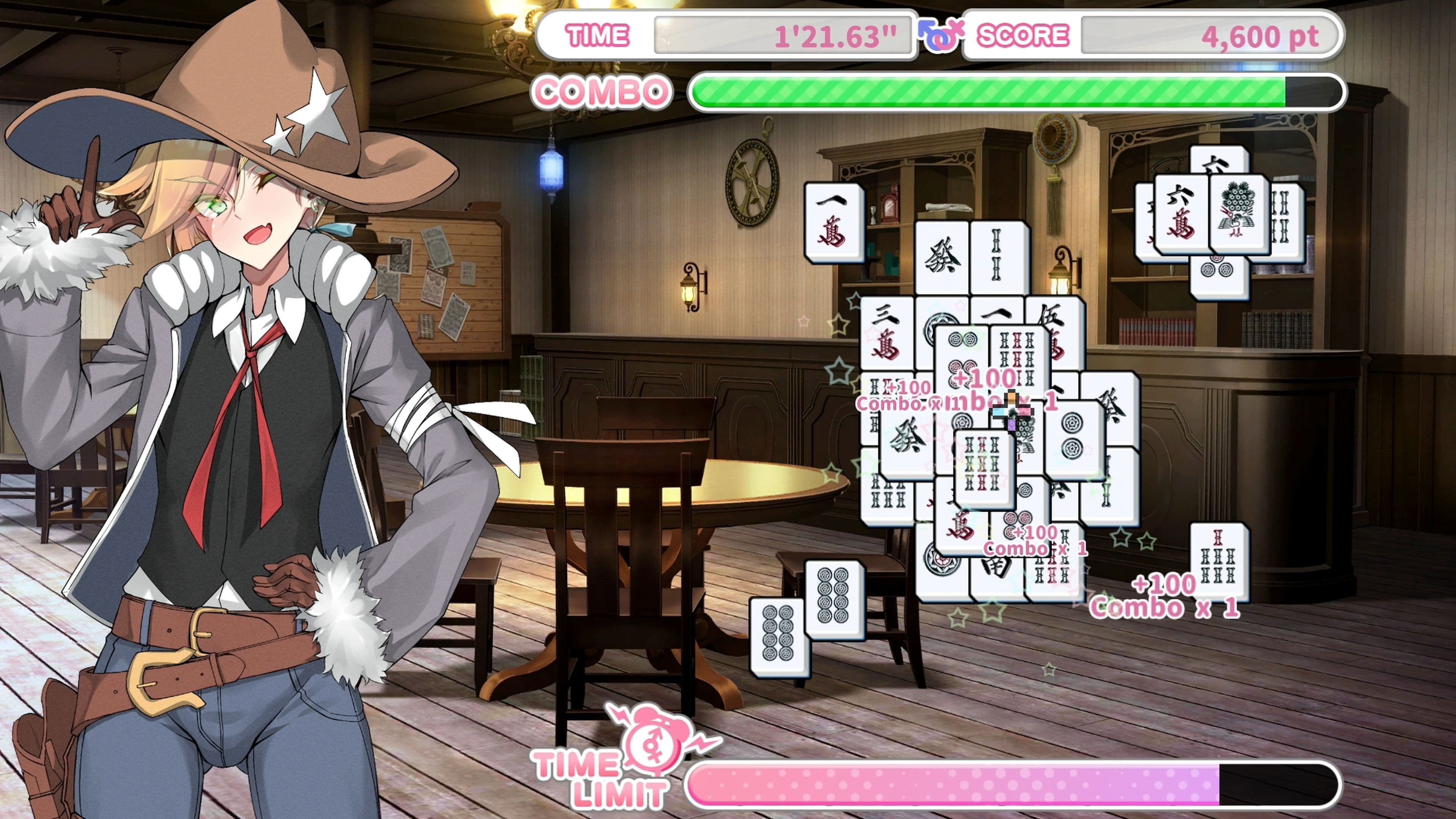 Otoko Cross: Pretty Boys Mahjong Solitaire: скриншот 4