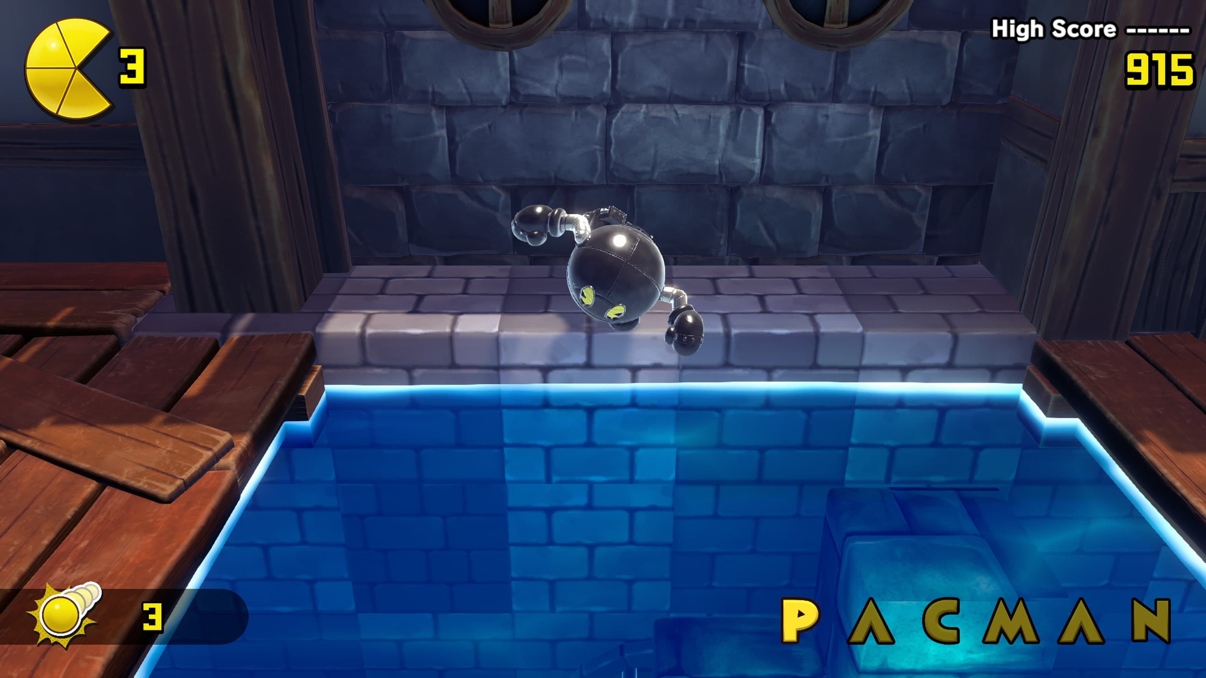 PAC-MAN WORLD Re-PAC Chrome Noir Chogokin skin: скриншот 5