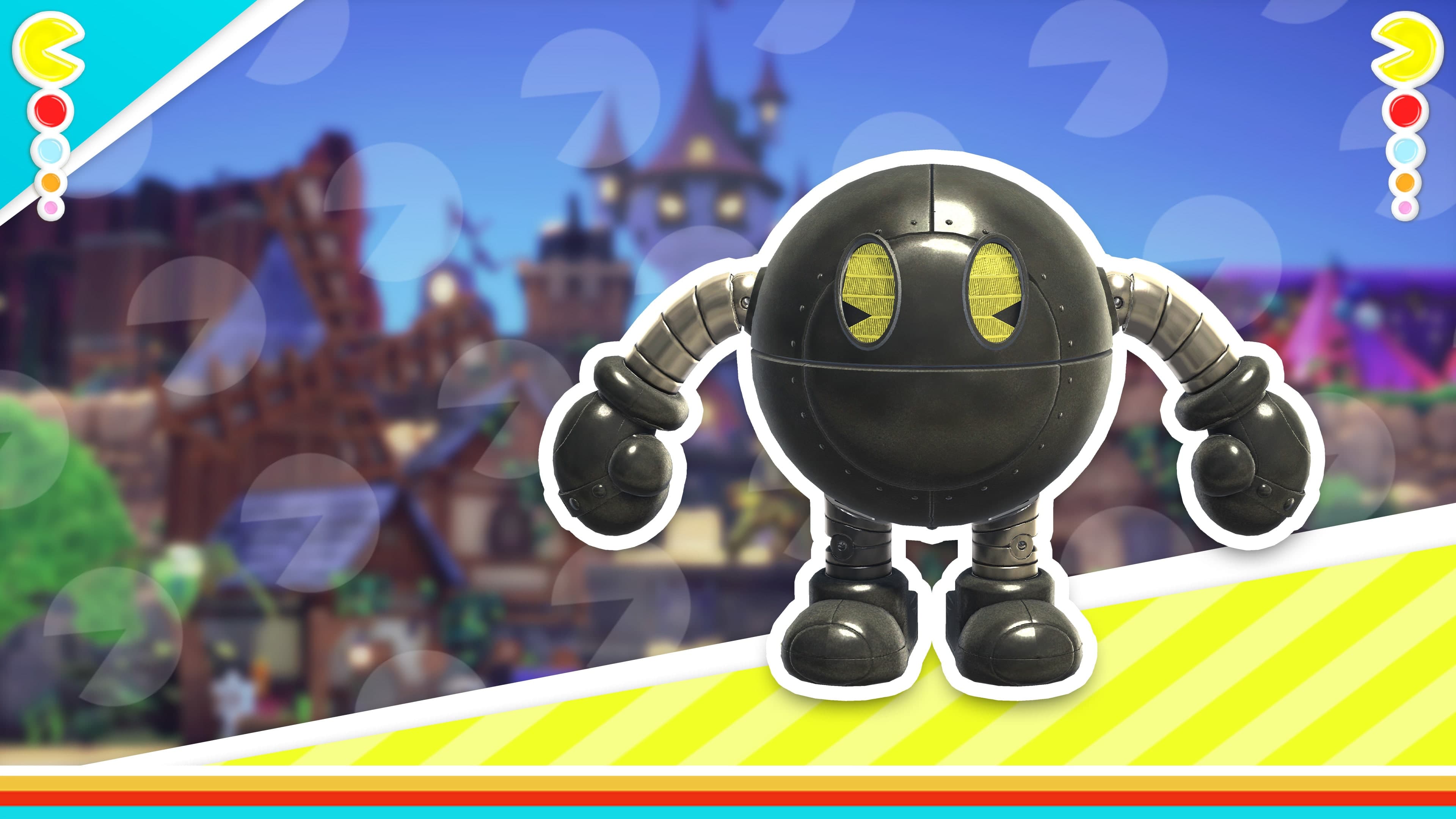PAC-MAN WORLD Re-PAC Chrome Noir Chogokin skin Addon