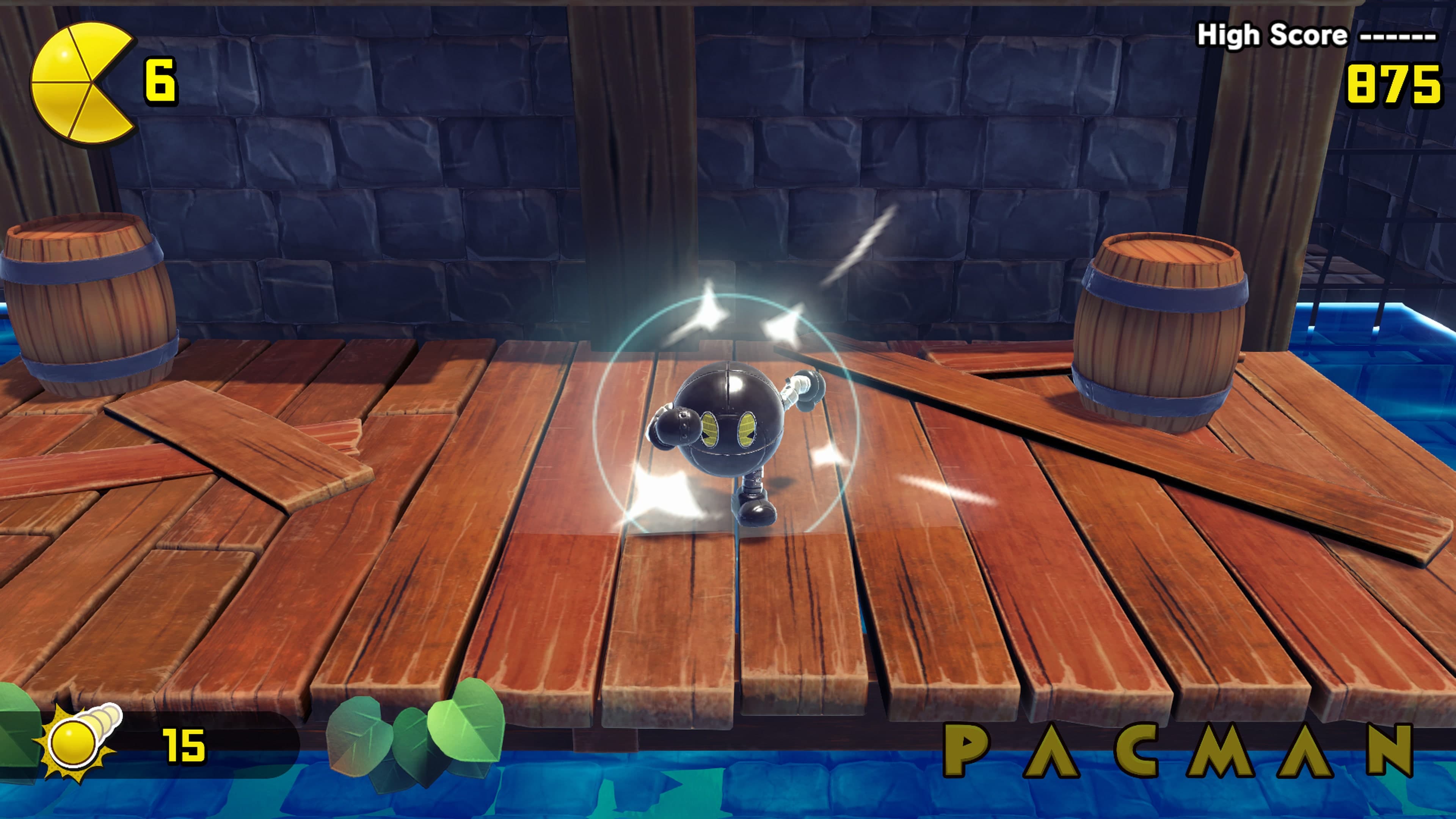 PAC-MAN WORLD Re-PAC Chrome Noir Chogokin skin: скриншот 1