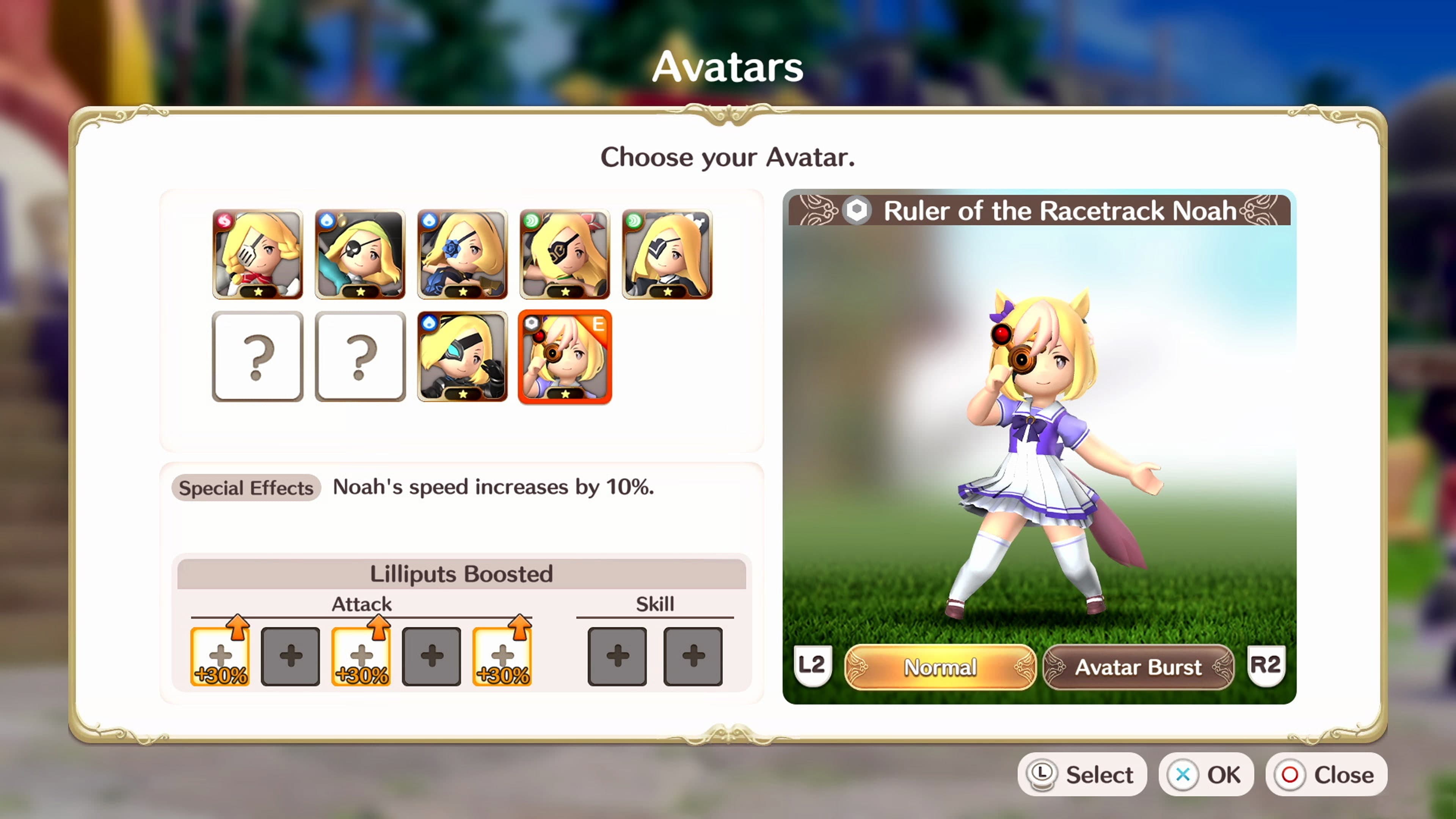 Little Noah: Scion of Paradise DLC 2: Avatar, Lilliput, and Accessory Pack: скриншот 6