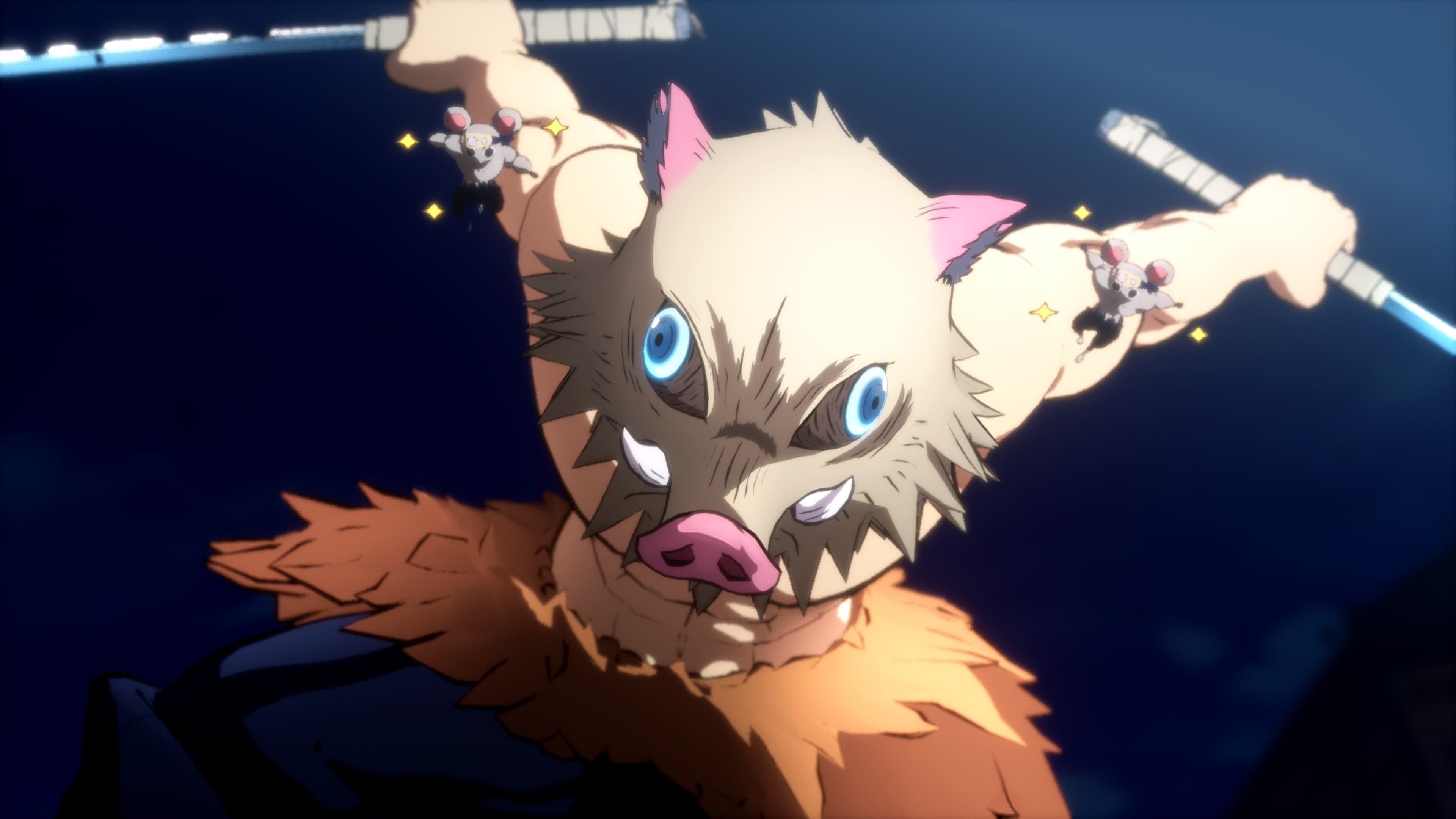 Tanjiro, Zenitsu, and Inosuke (Entertainment District) Character Pack: скриншот 4