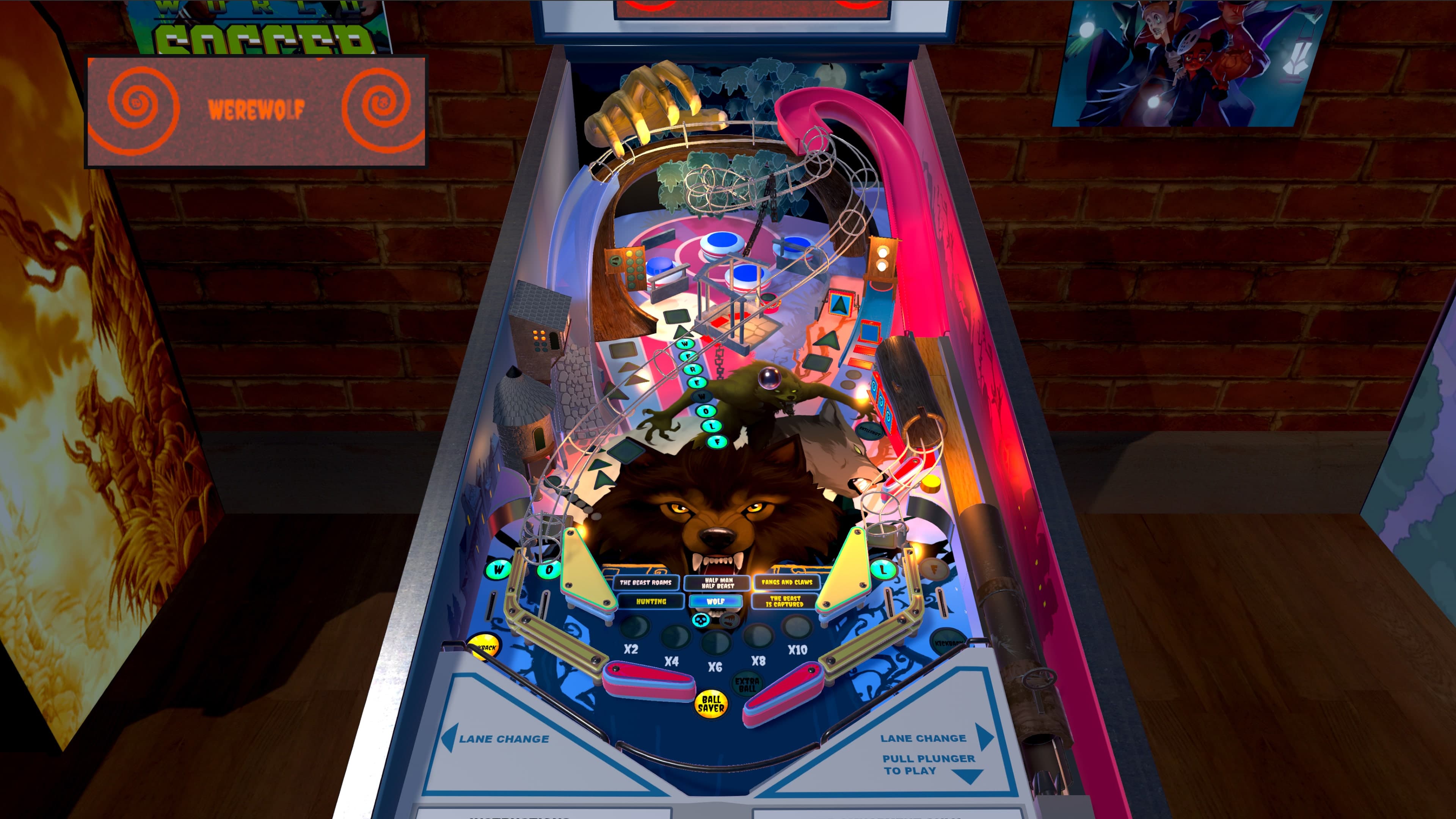 Werewolf Pinball: скриншот 6