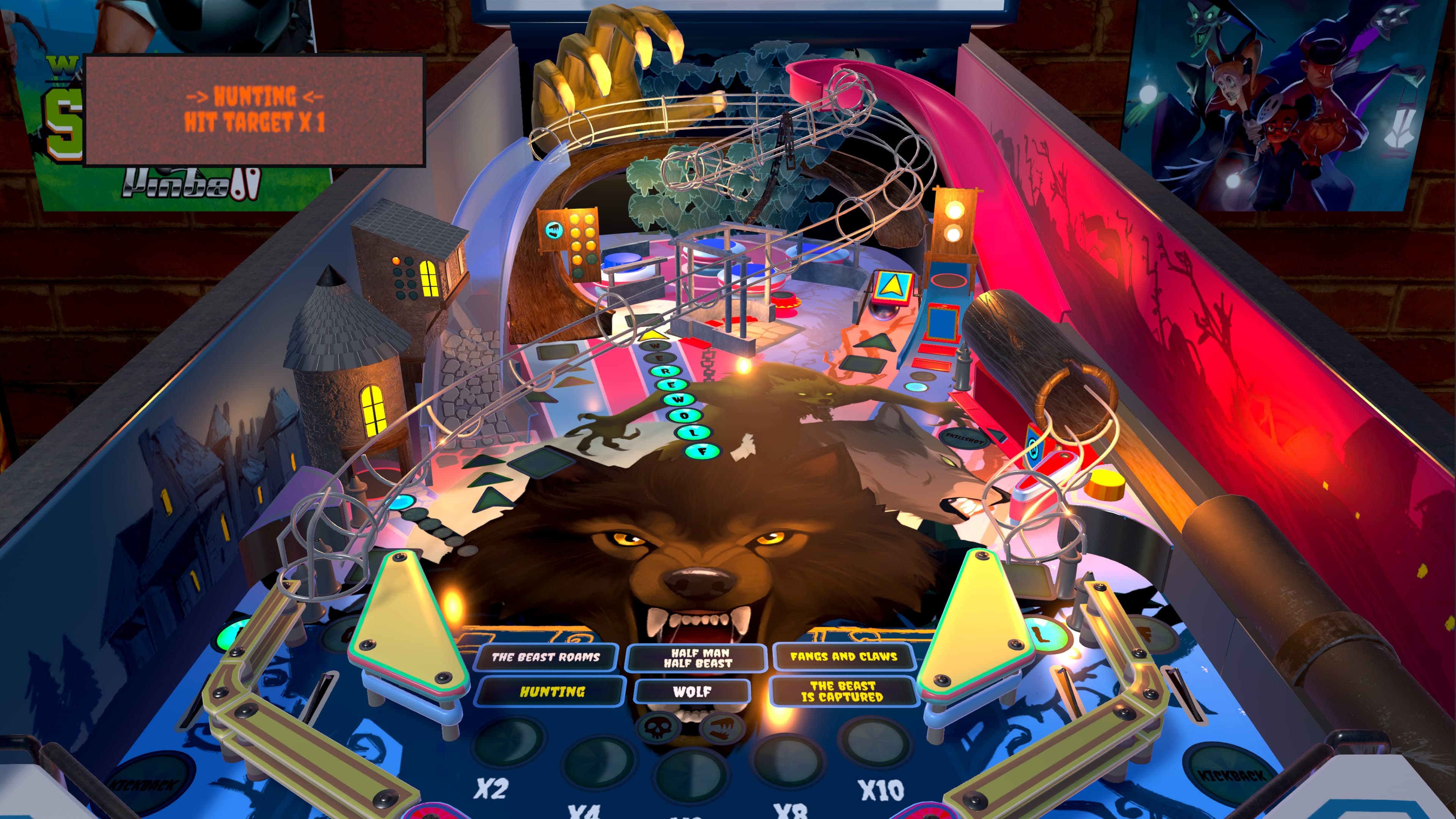 Werewolf Pinball: скриншот 5