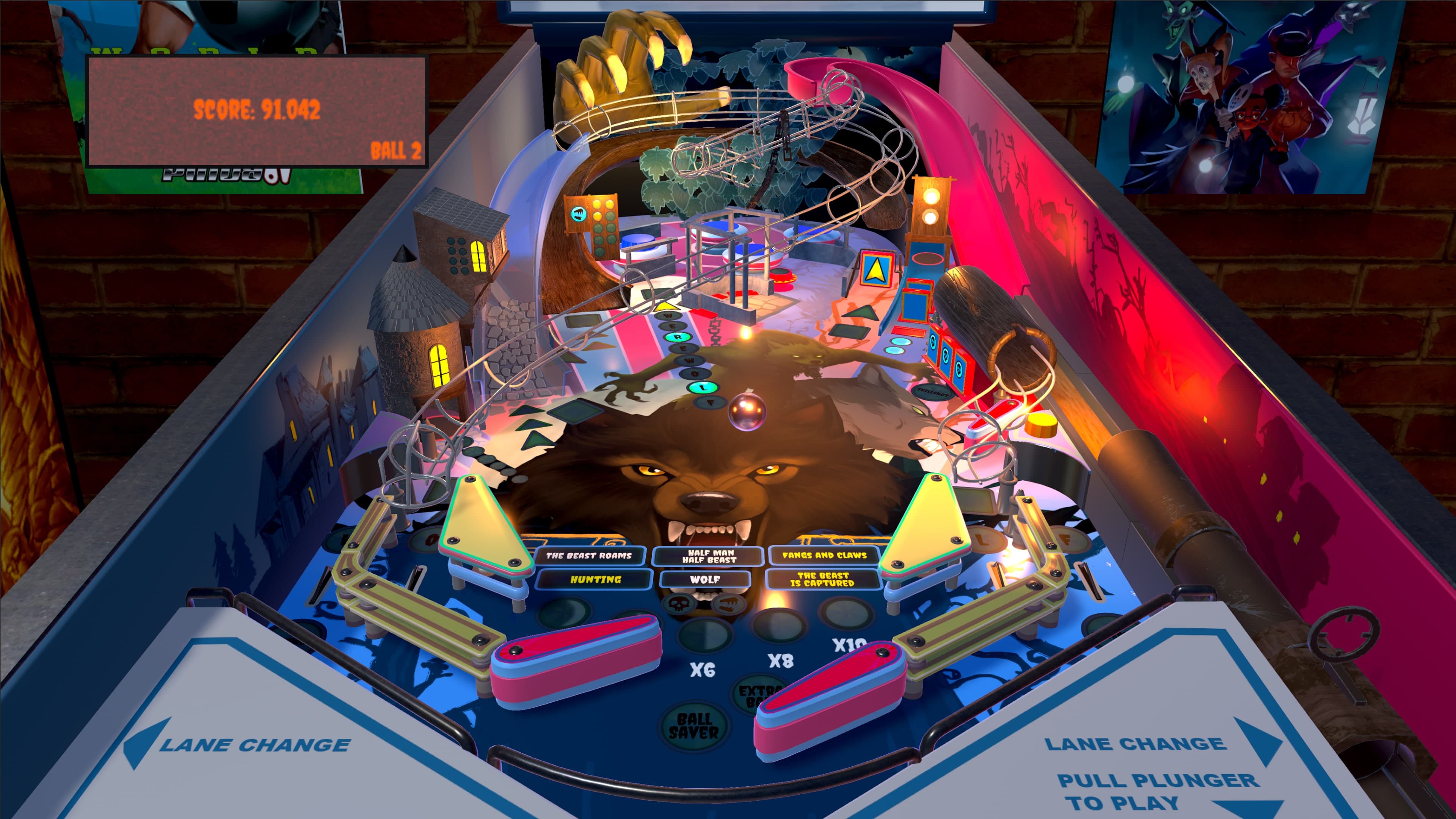 Werewolf Pinball: скриншот 4