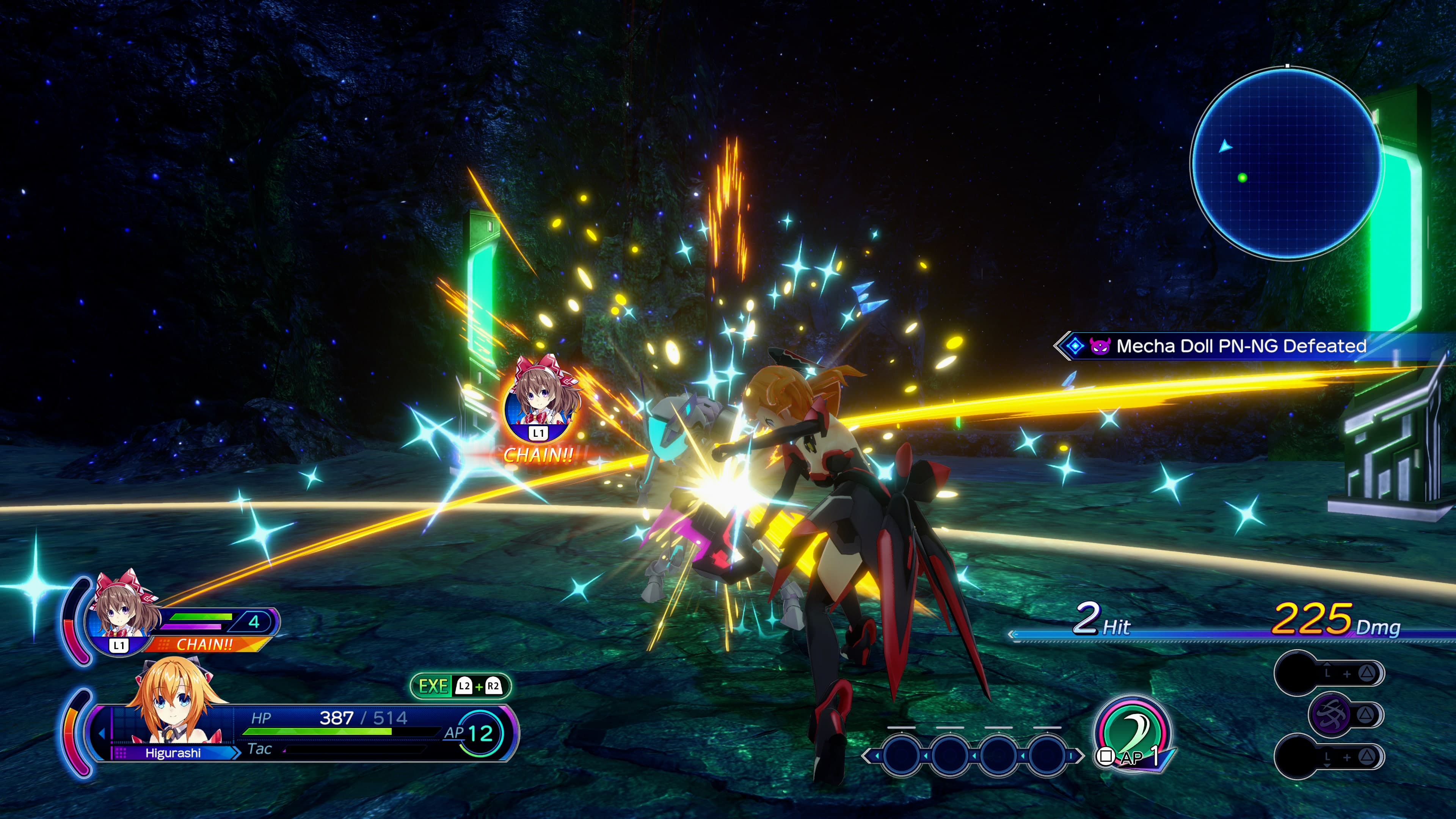 Neptunia: Sisters VS Sisters: скриншот 7