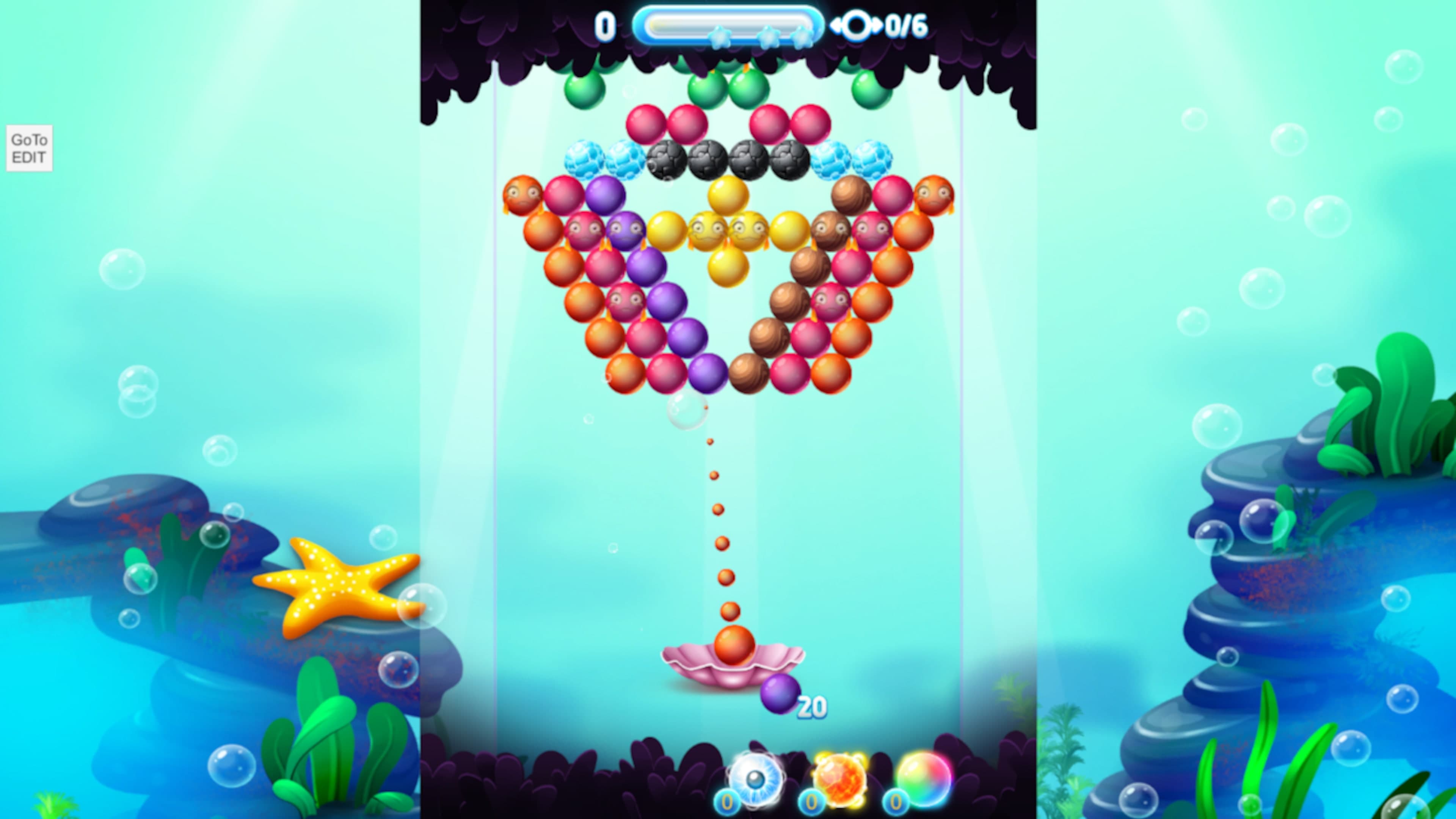 Bubble Bubble Ocean: скриншот 2