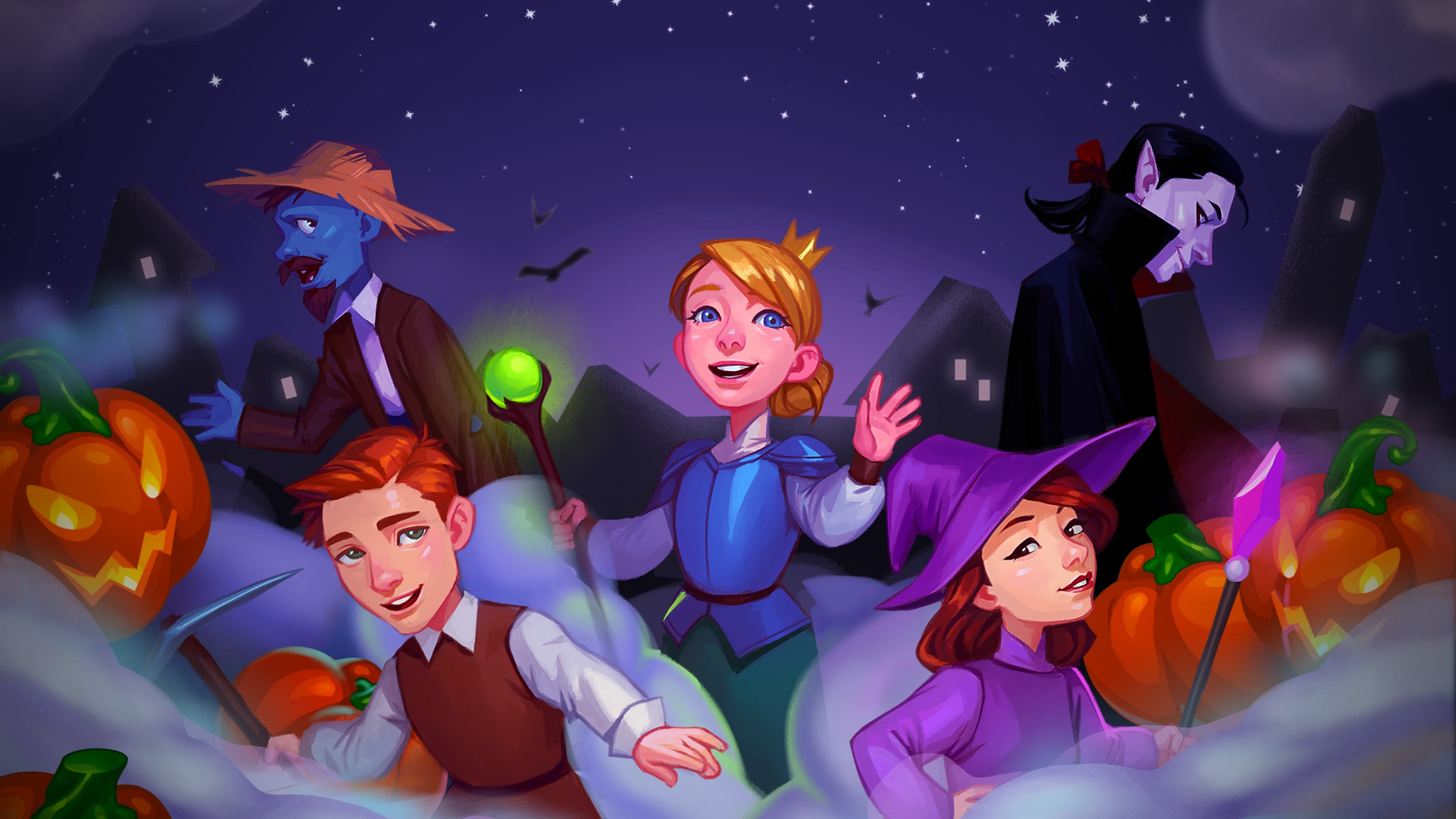 Gnomes Garden: Halloween Standard