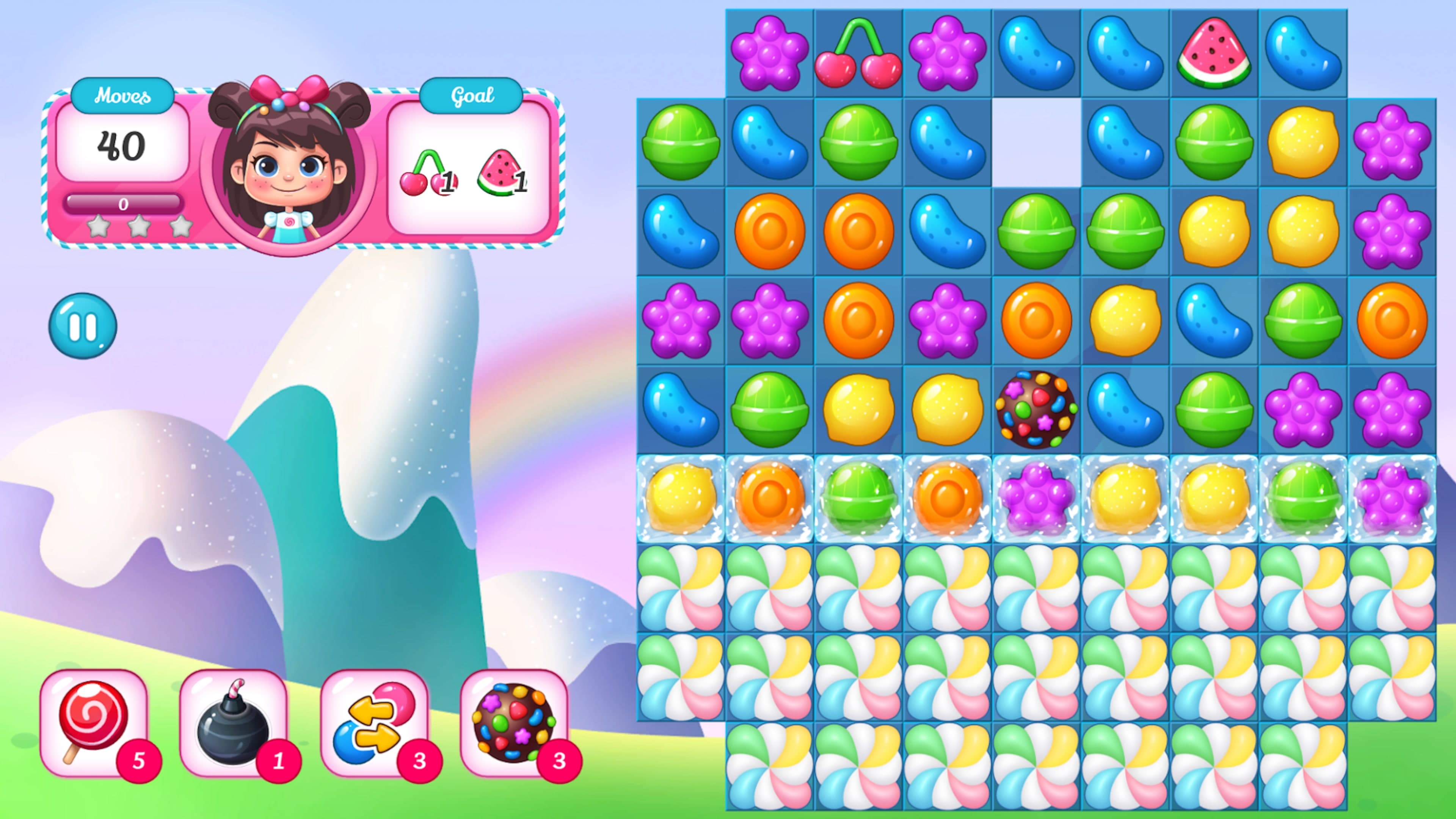 Candy Match Kiddies: скриншот 1