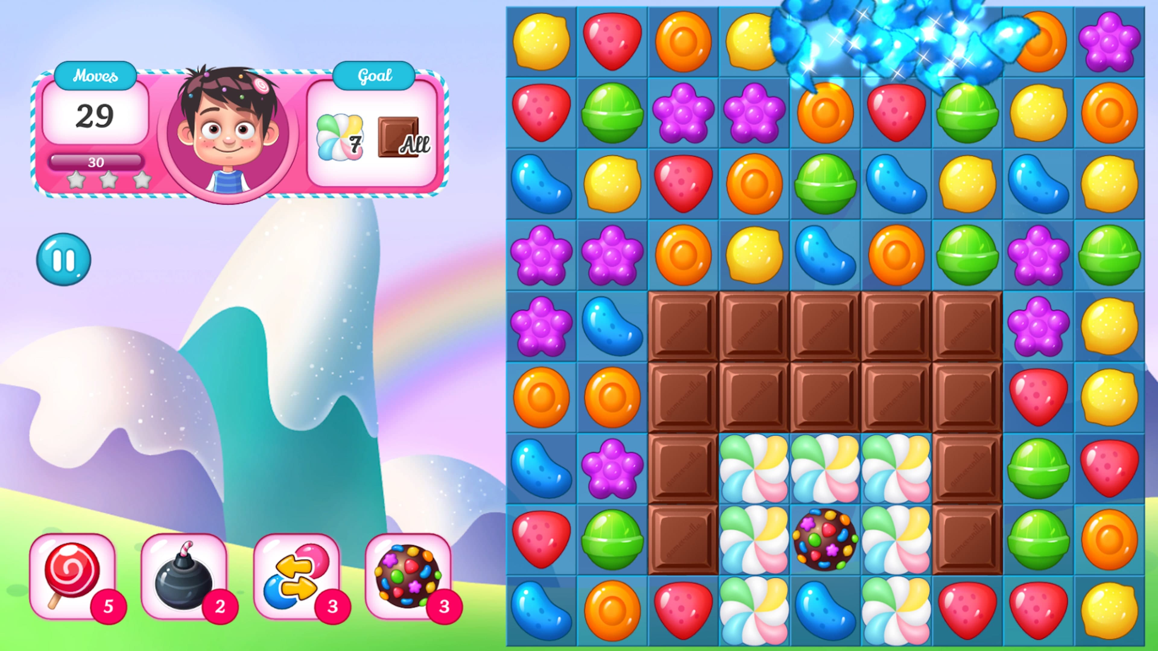Candy Match Kiddies: скриншот 3