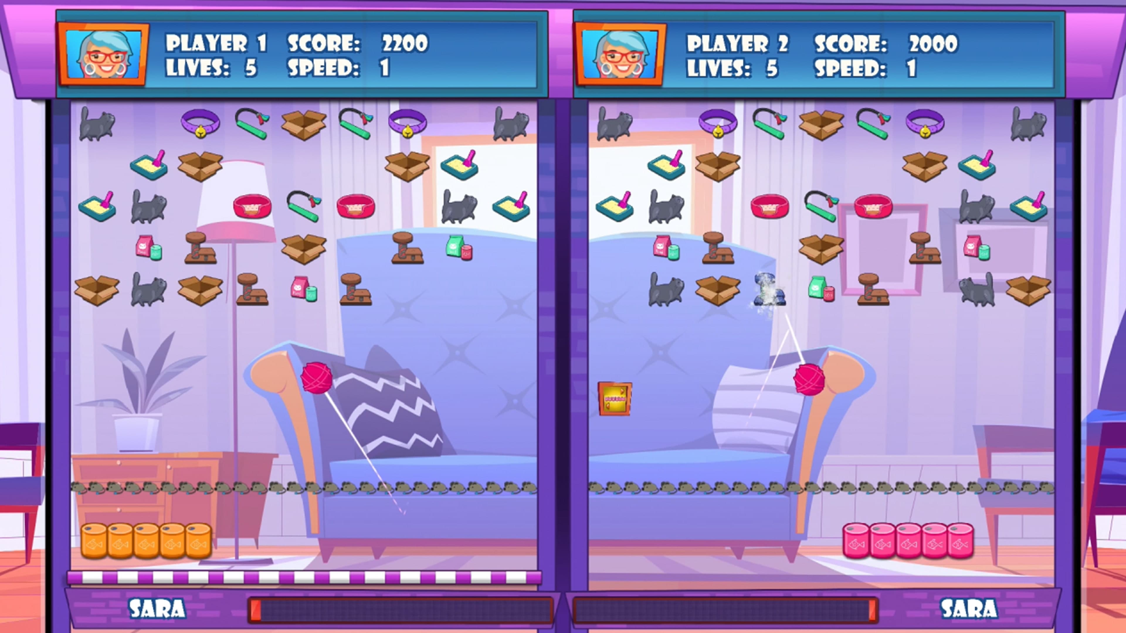 Cat Break Head to Head: скриншот 2