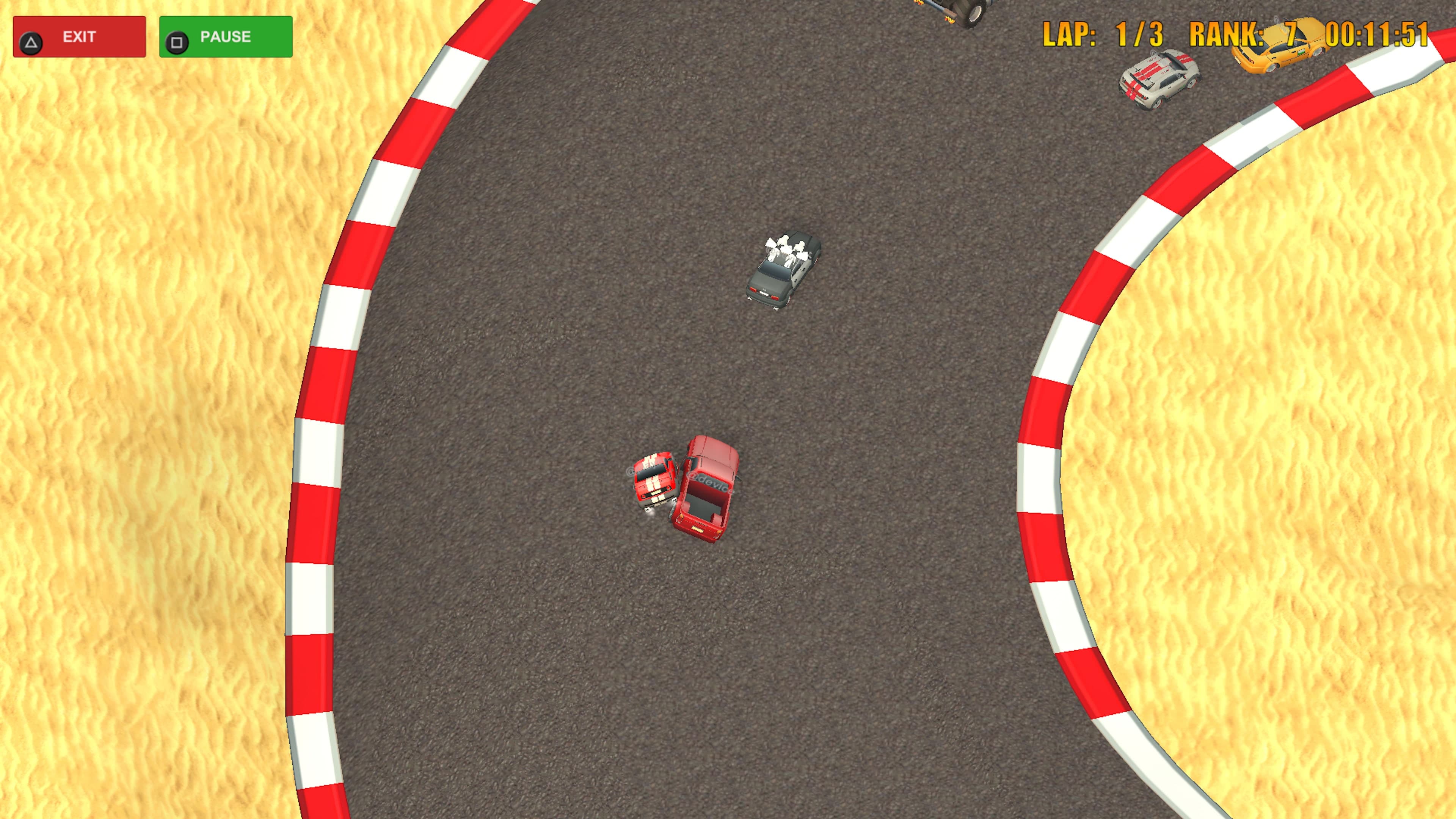 Offroad Racing 3D Isometric Racing game: скриншот 3