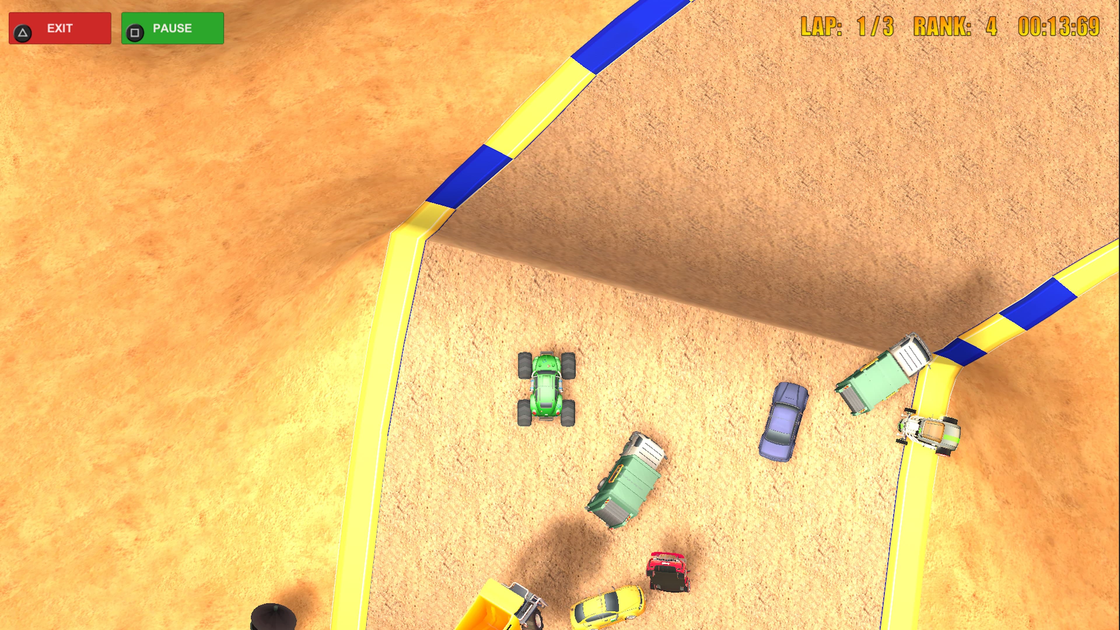 Offroad Racing 3D Isometric Racing game: скриншот 4