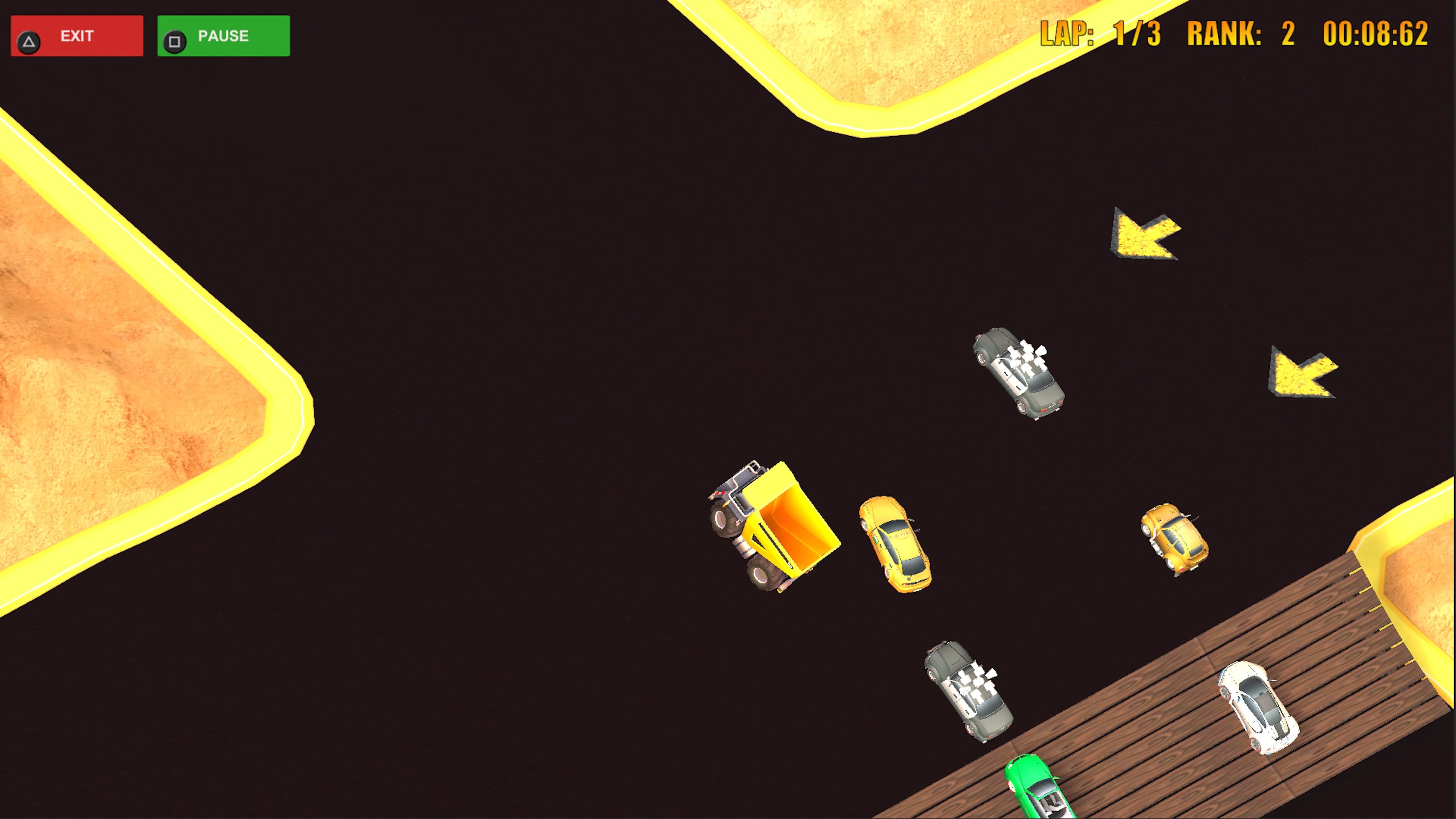Offroad Racing 3D Isometric Racing game: скриншот 5