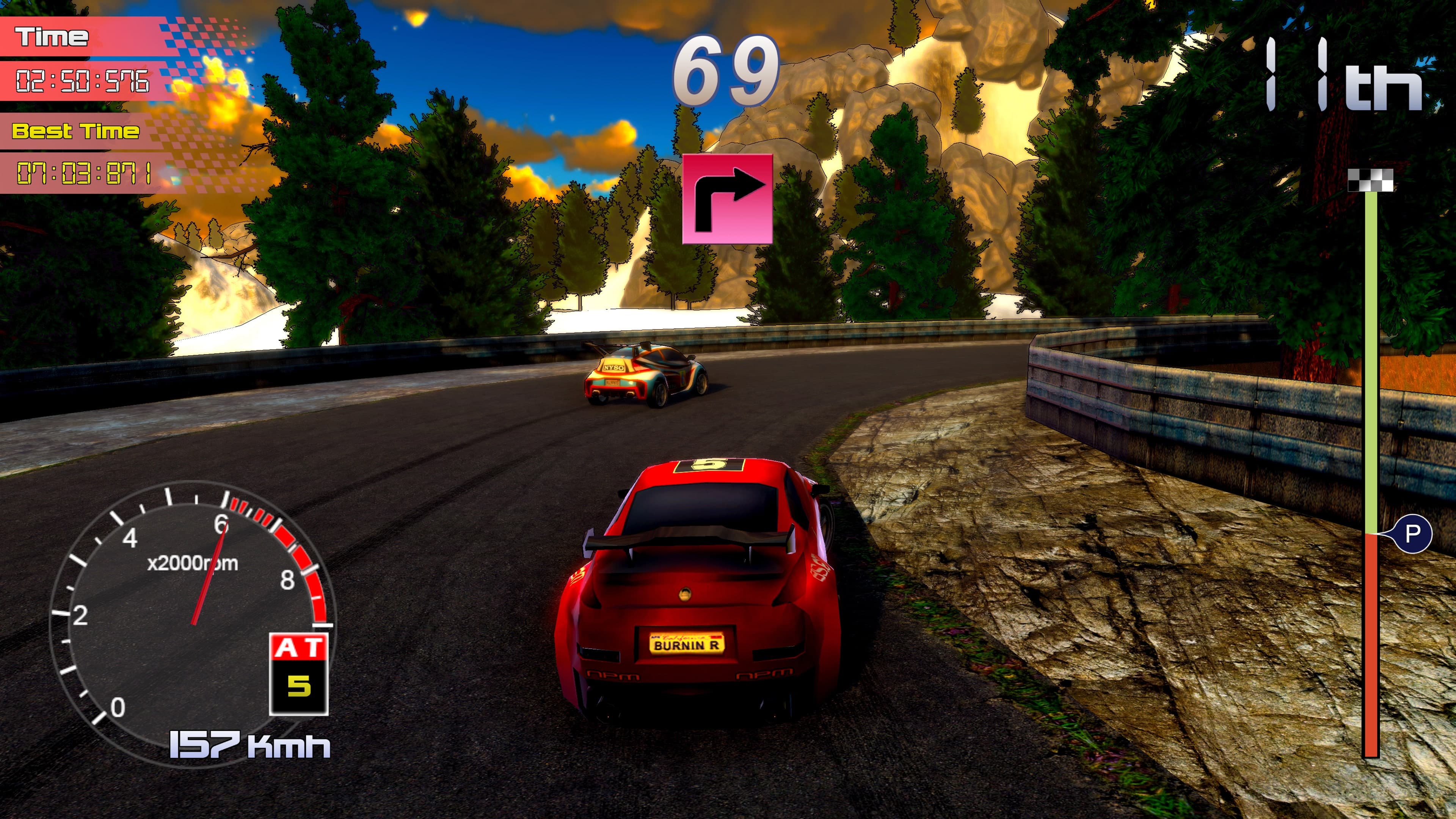 Rally Rock 'N Racing: скриншот 5