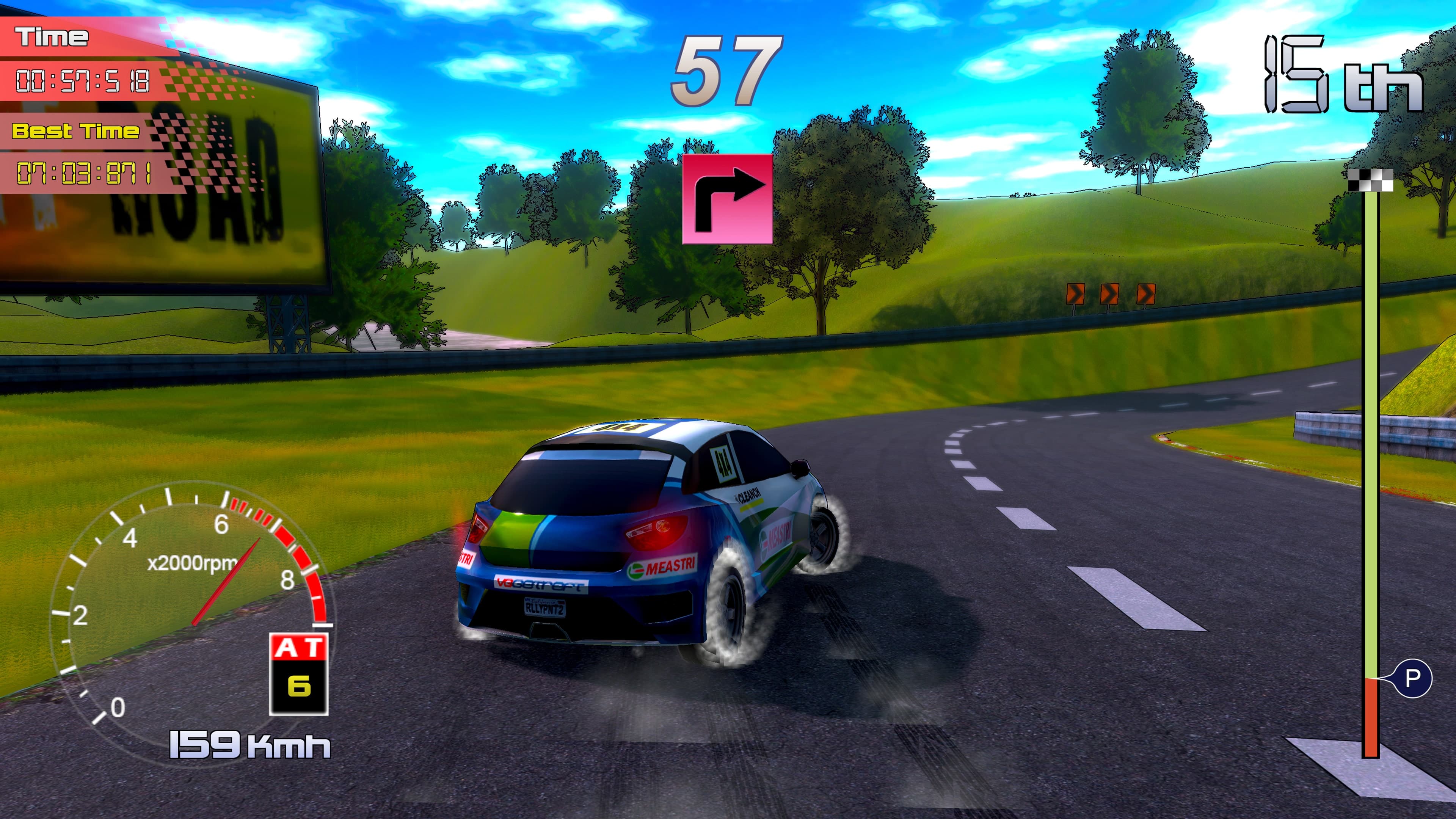 Rally Rock 'N Racing: скриншот 9