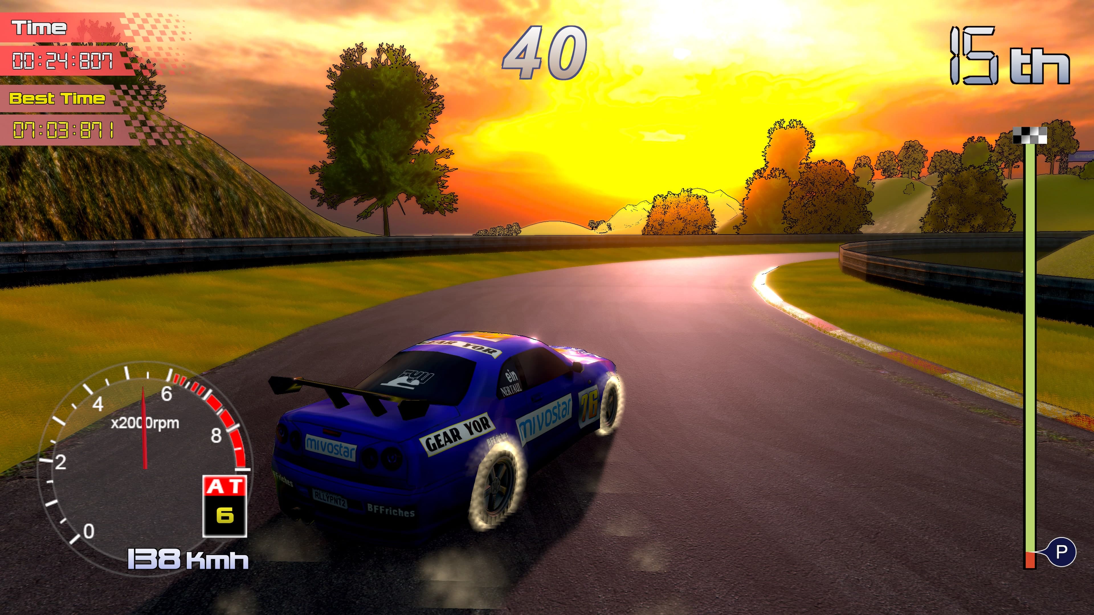 Rally Rock 'N Racing: скриншот 6