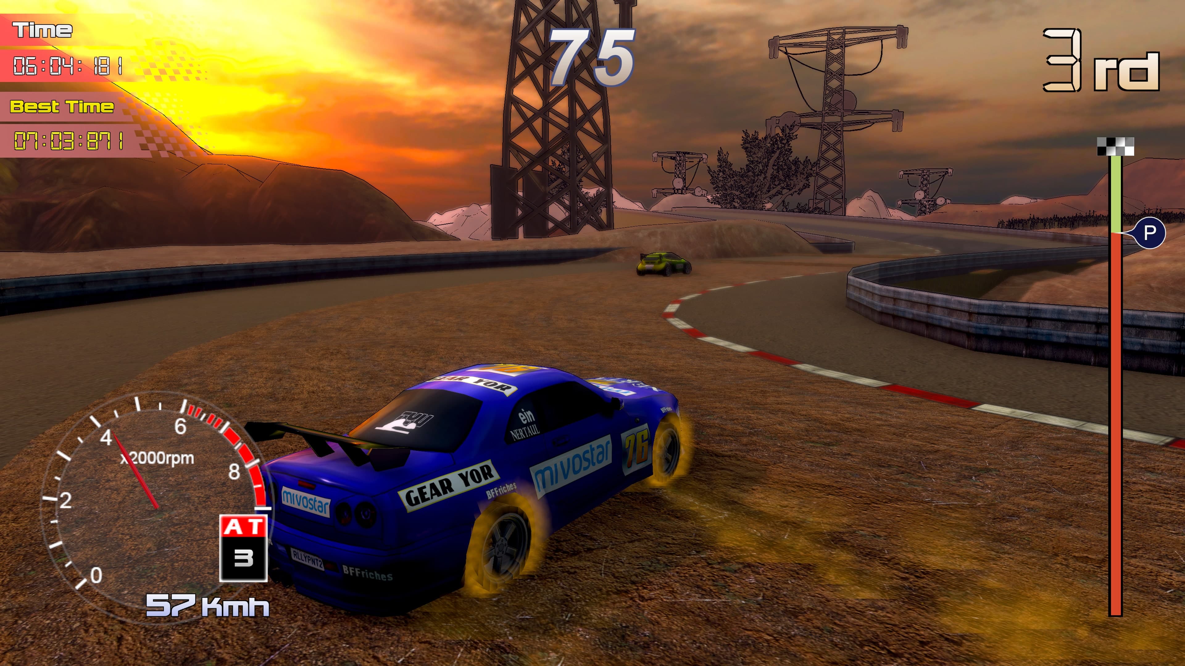 Rally Rock 'N Racing: скриншот 7