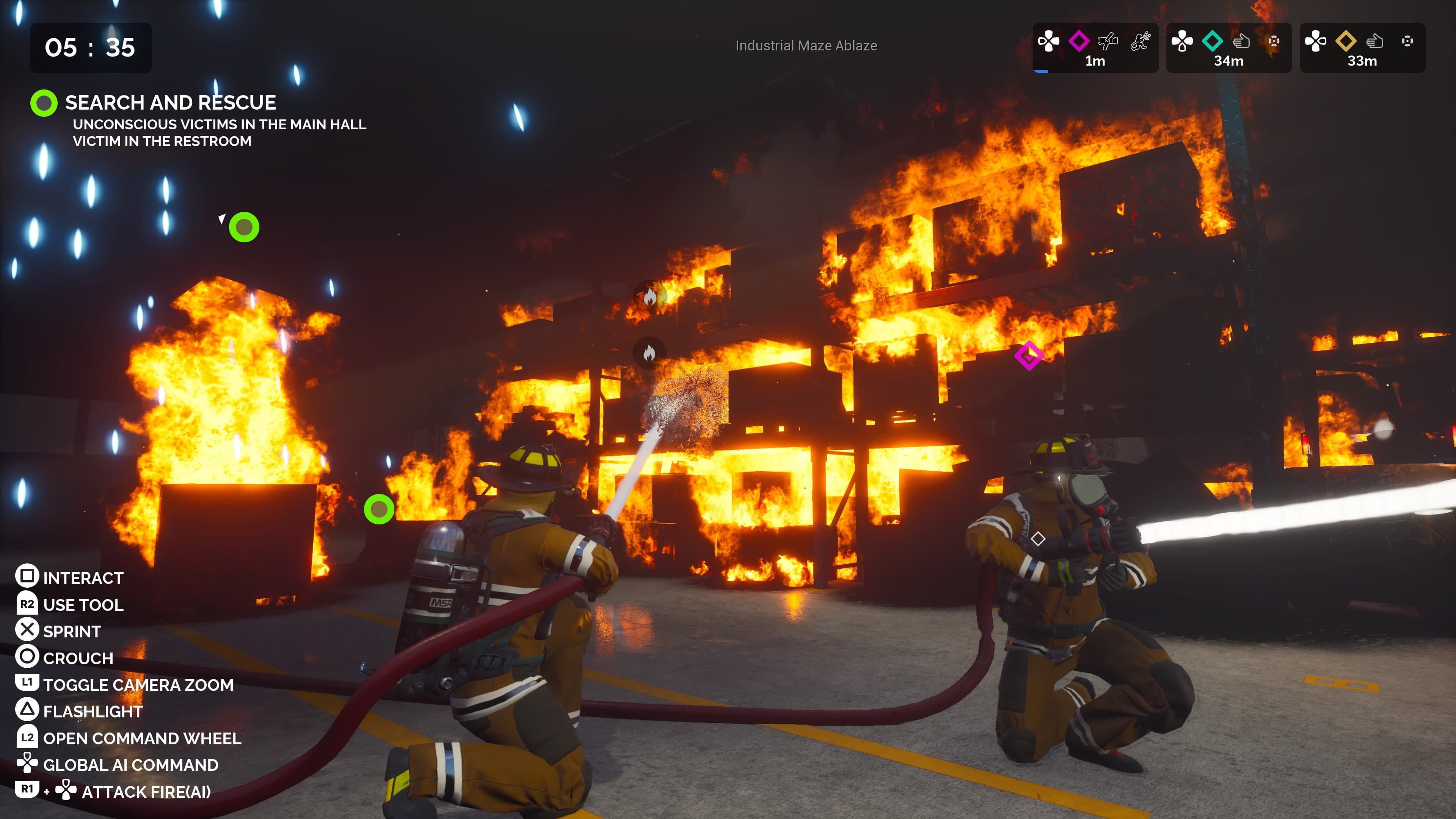 Firefighting Simulator - The Squad: скриншот 1