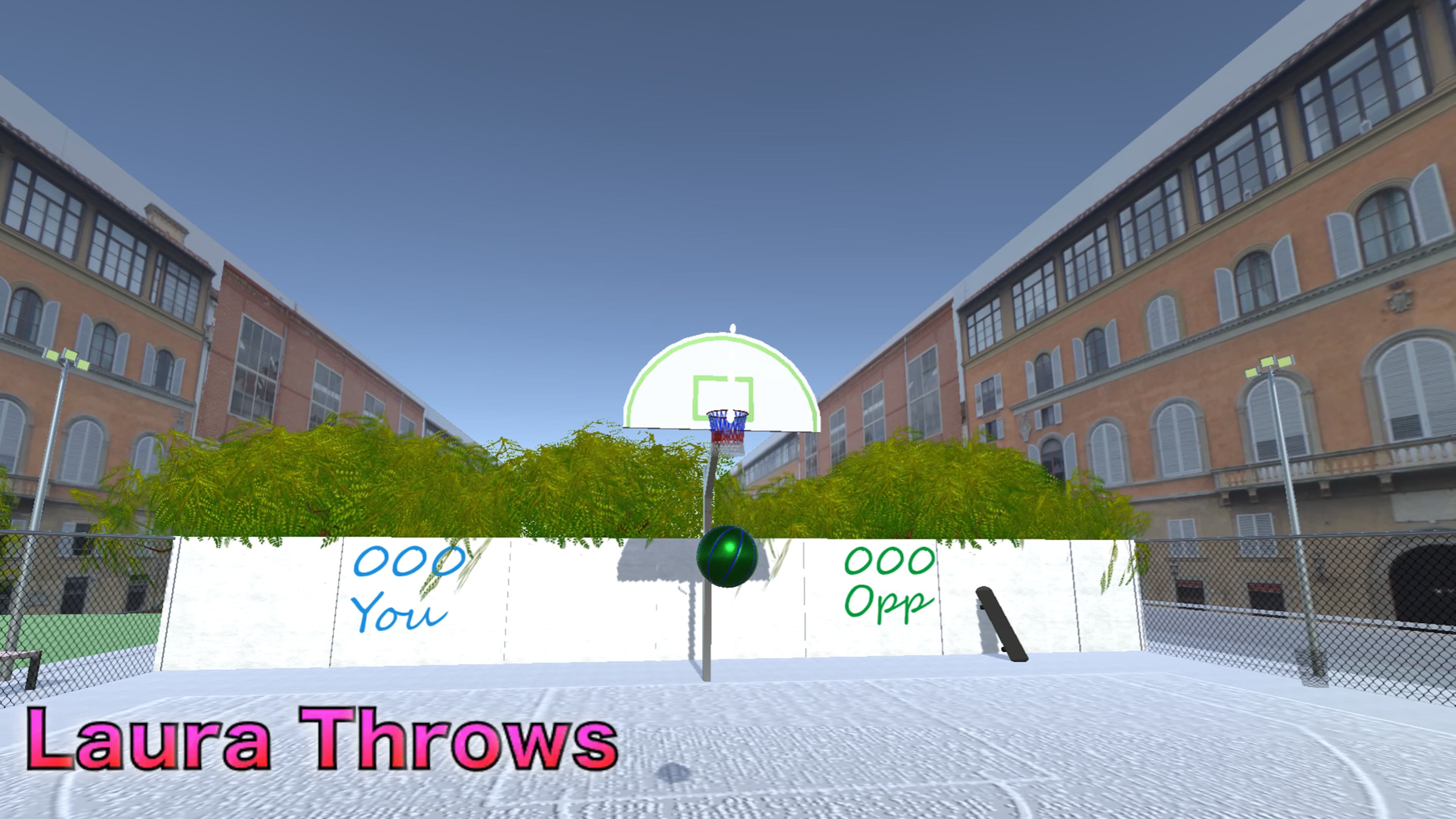 Free Throw Basketball Basketball shooting game: скриншот 5