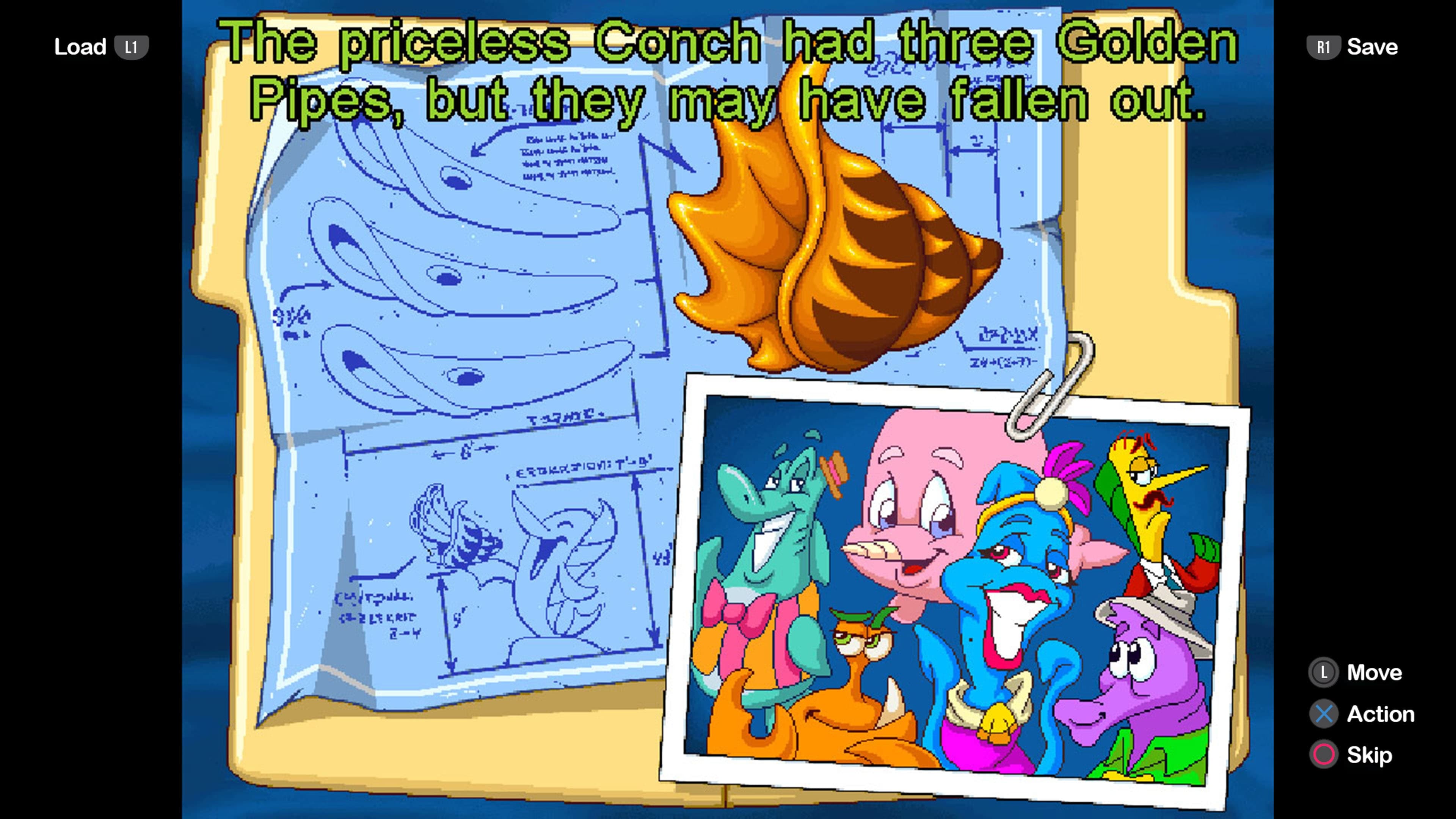 Freddi Fish 3: The Case of the Stolen Conch Shell: скриншот 1